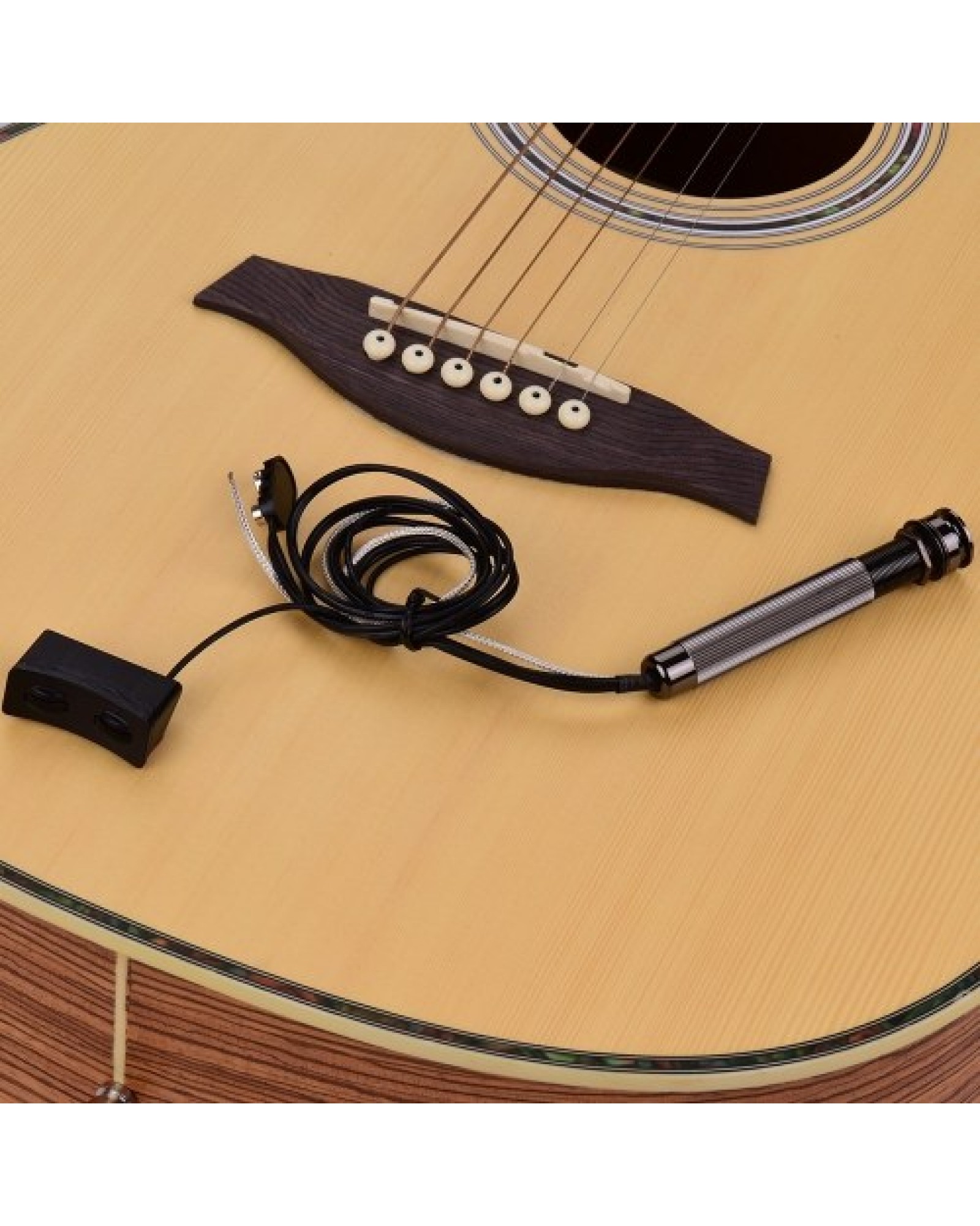 Endpin Jack Style Acoustic Guitar Pickup Piezo Pick-up