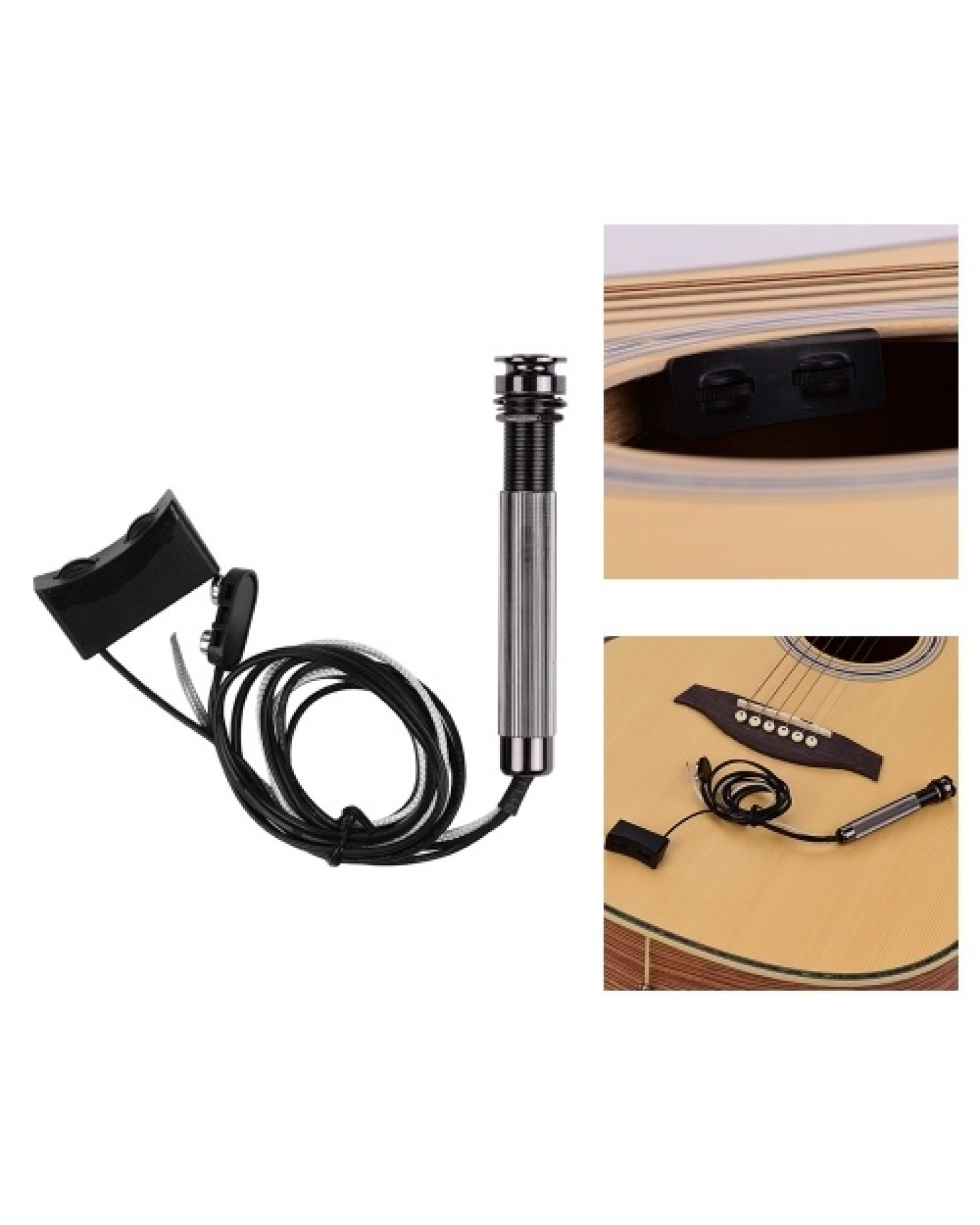 Endpin Jack Style Acoustic Guitar Pickup Piezo Pick-up