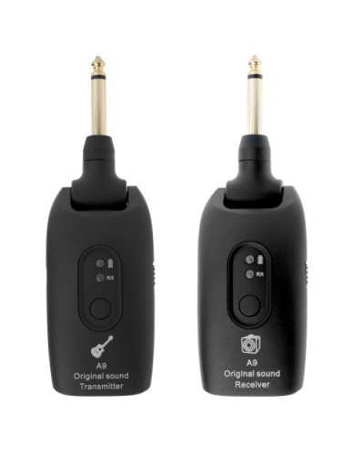 2.4G Wireless Guitar System Electric Guitars Transmitter and Receiver Set
