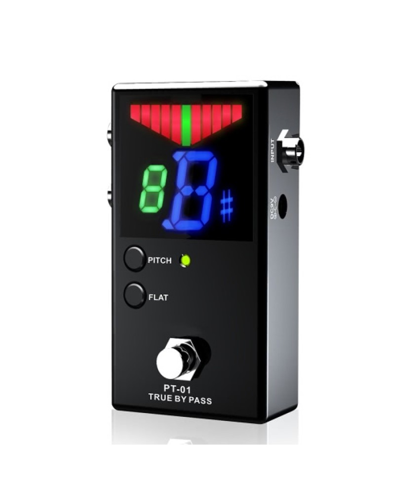 Guitar Bass Violin Ukelele Mini Pedal Tuner