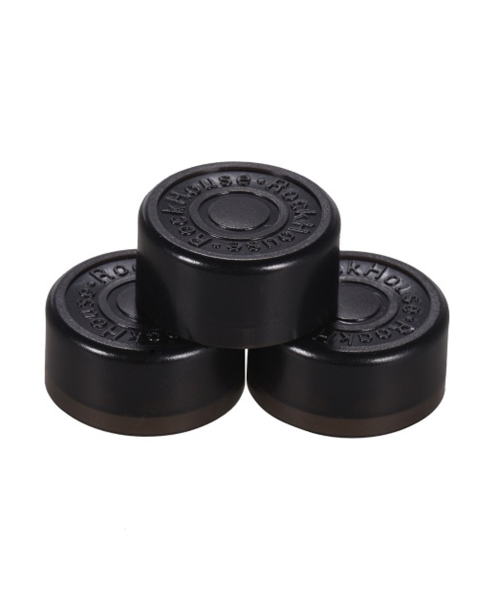 3pcs Footswitch Topper Protector ABS Bumpers for Guitar Effect Pedal Black