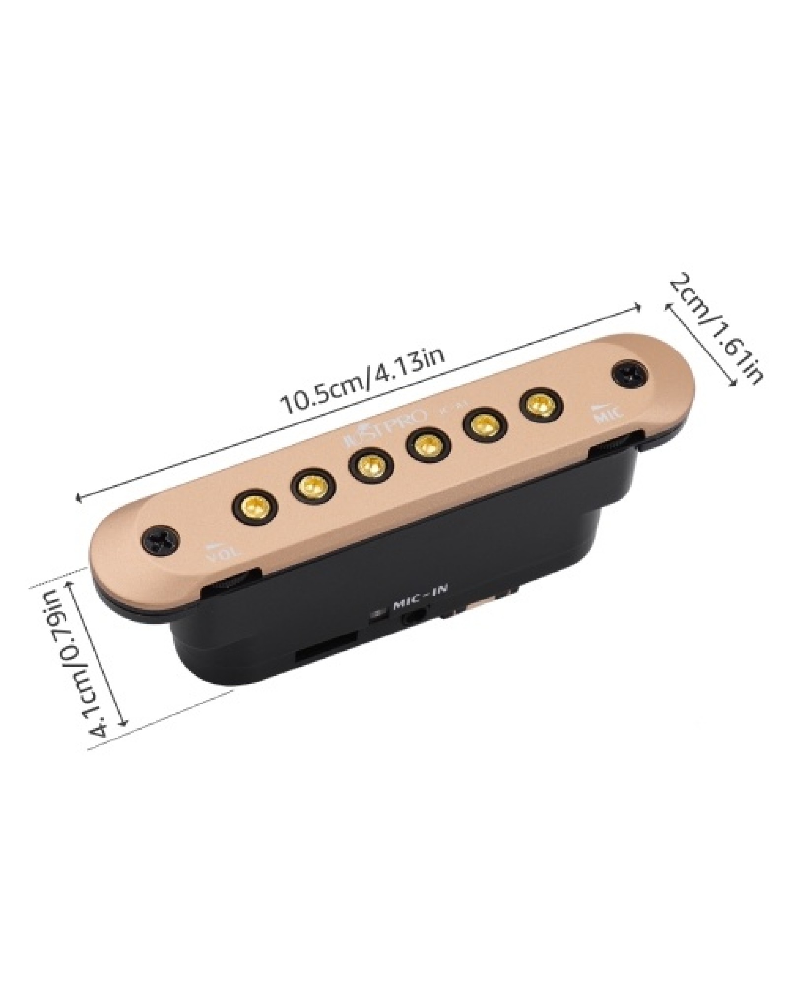 JUSTPRO JC-A1 Guitar Sound Hole Coil Pickup