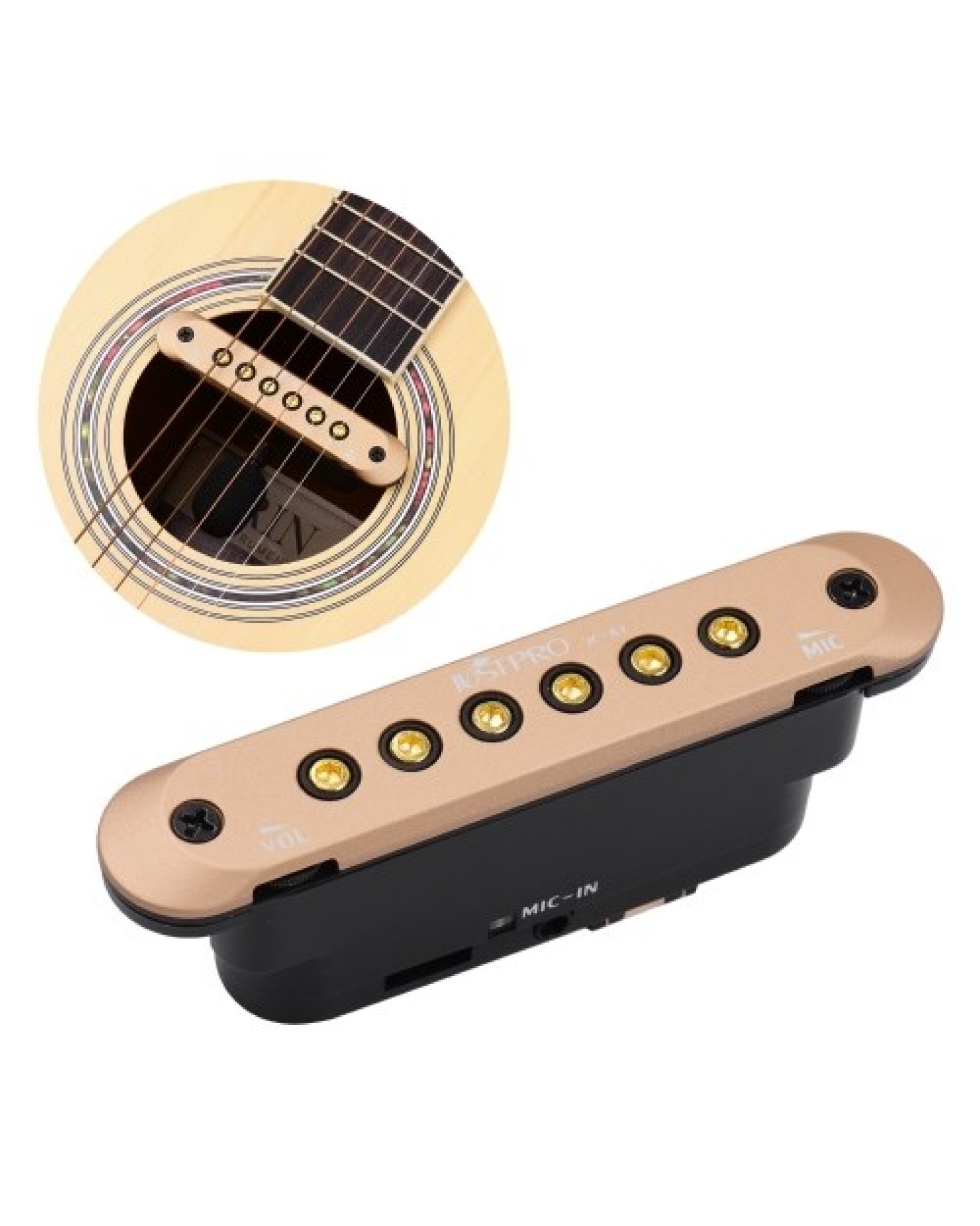 JUSTPRO JC-A1 Guitar Sound Hole Coil Pickup