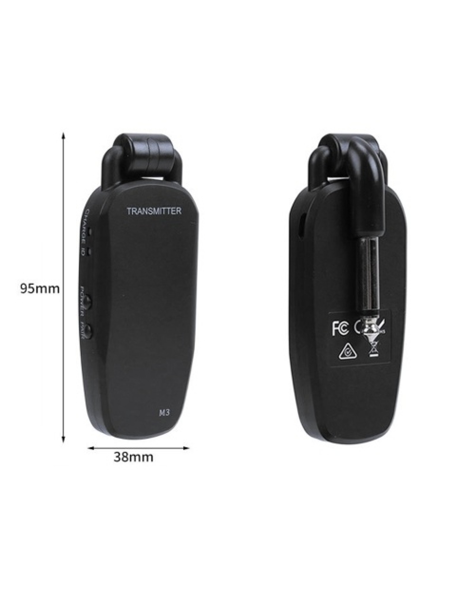 Professional Wireless Guitar Bass Transmitter Receiver System