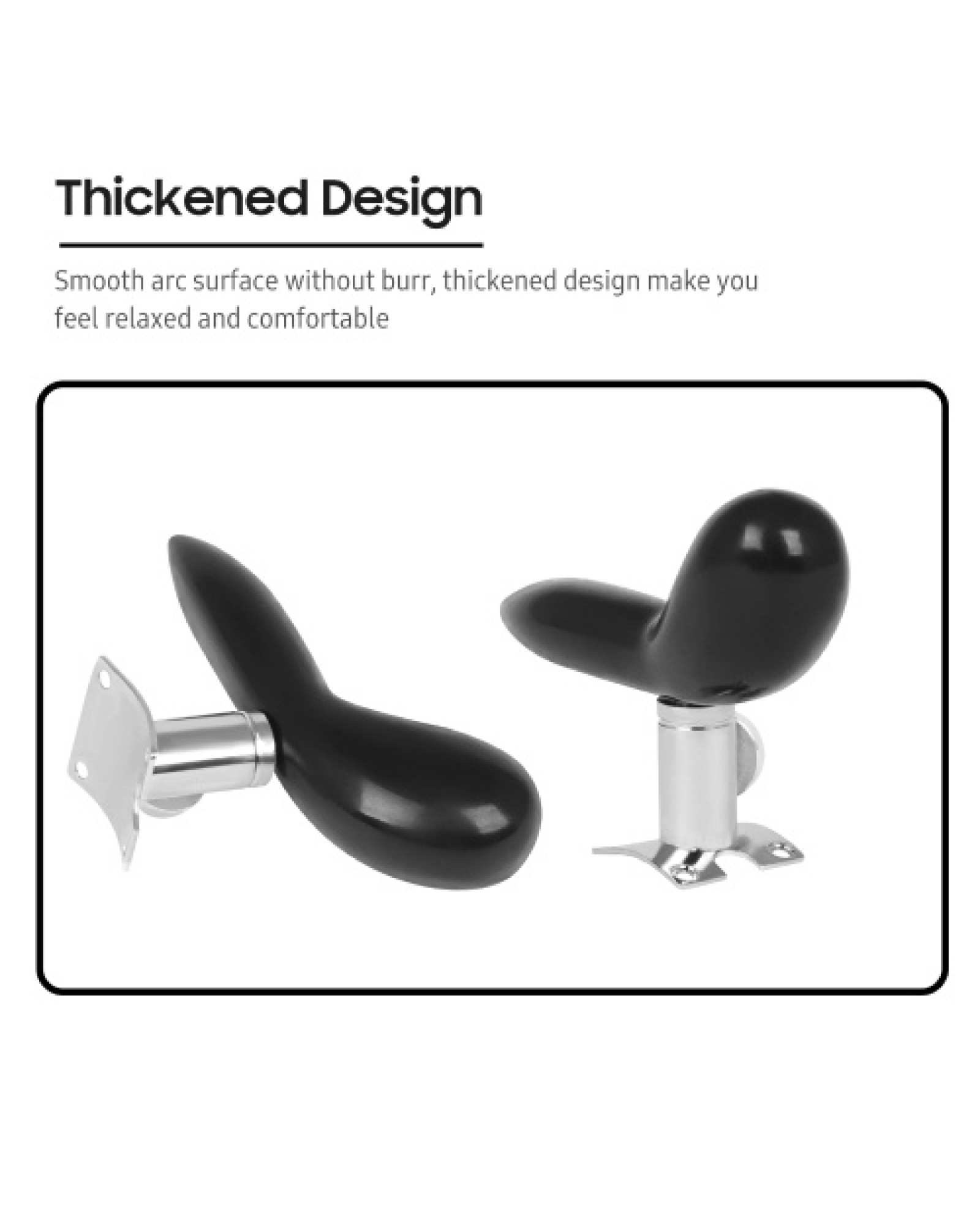 Bassoon Hand Saddle Rest Thumb Rest for Bassoon Hand Holder Thickened Arc Finger Rest with Metal Base and 4 Screws Instrument Ac