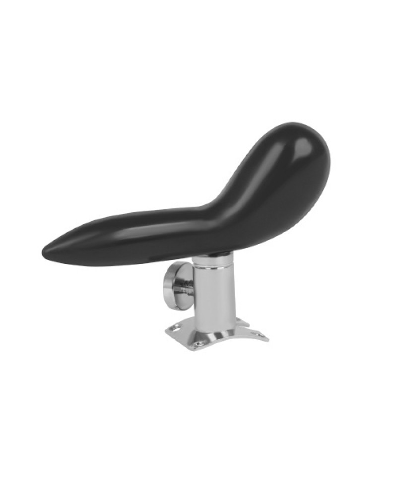 Bassoon Hand Saddle Rest Thumb Rest for Bassoon Hand Holder Thickened Arc Finger Rest with Metal Base and 4 Screws Instrument Ac