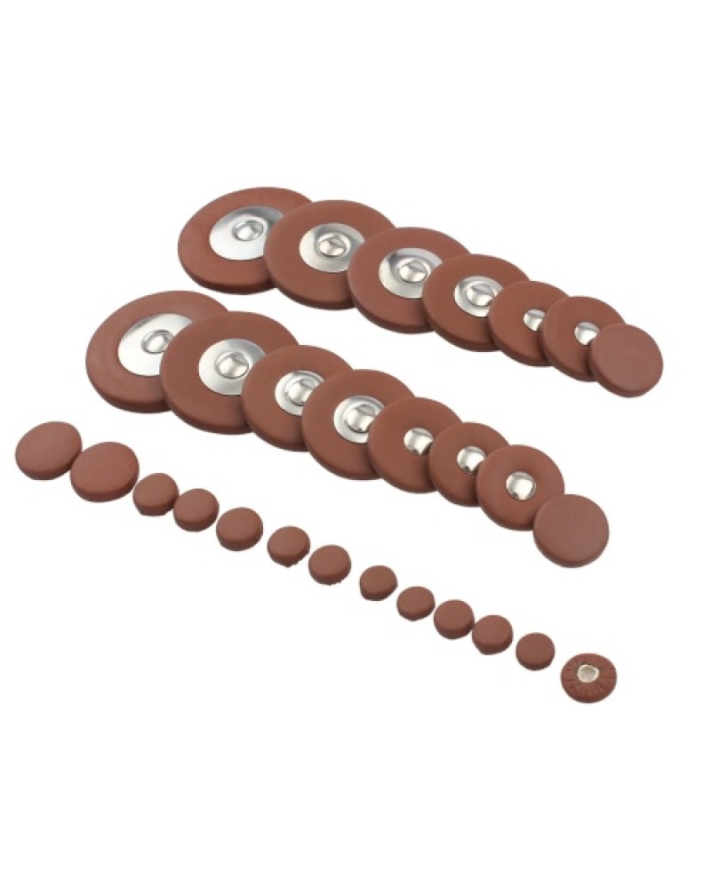 25pcs Sax Leather Pads Replacement for Tenor Saxophone