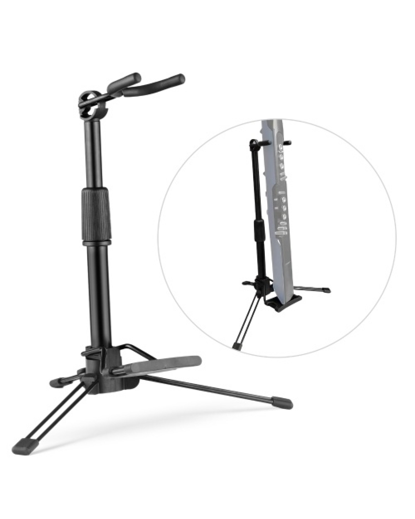 Foldable Digital Wind Instrument Stand Adjustable Metal Aerophone Holder Musical Instrument Stand