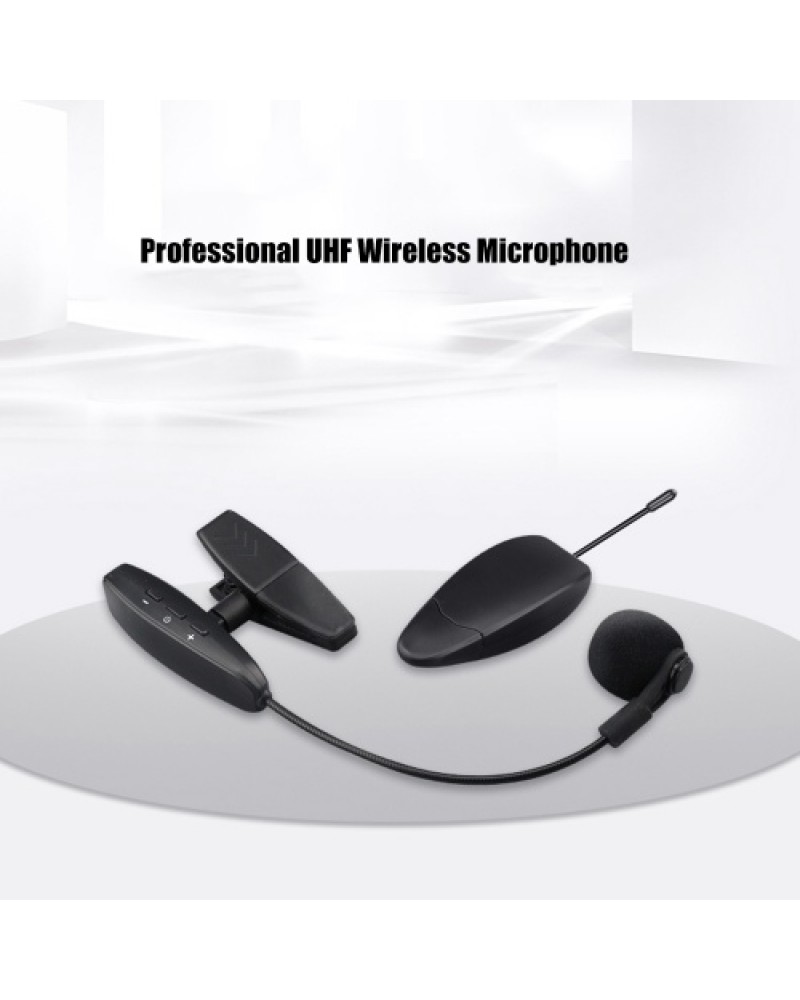 Professional UHF Wire-less Saxophone Microphone