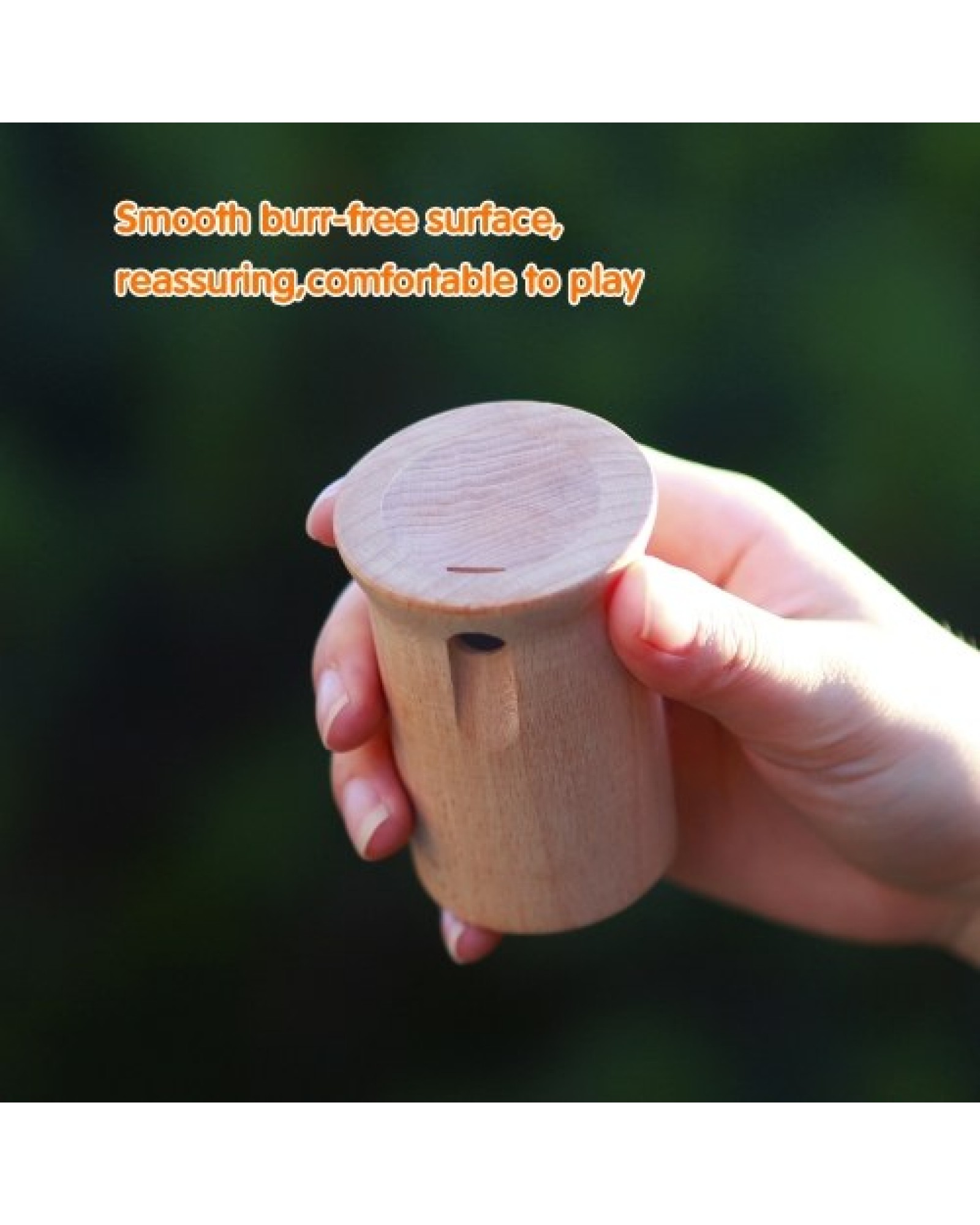 Wooden Bird Call Whistle Wood Bird Whistle Flute Educational Musical Instrument