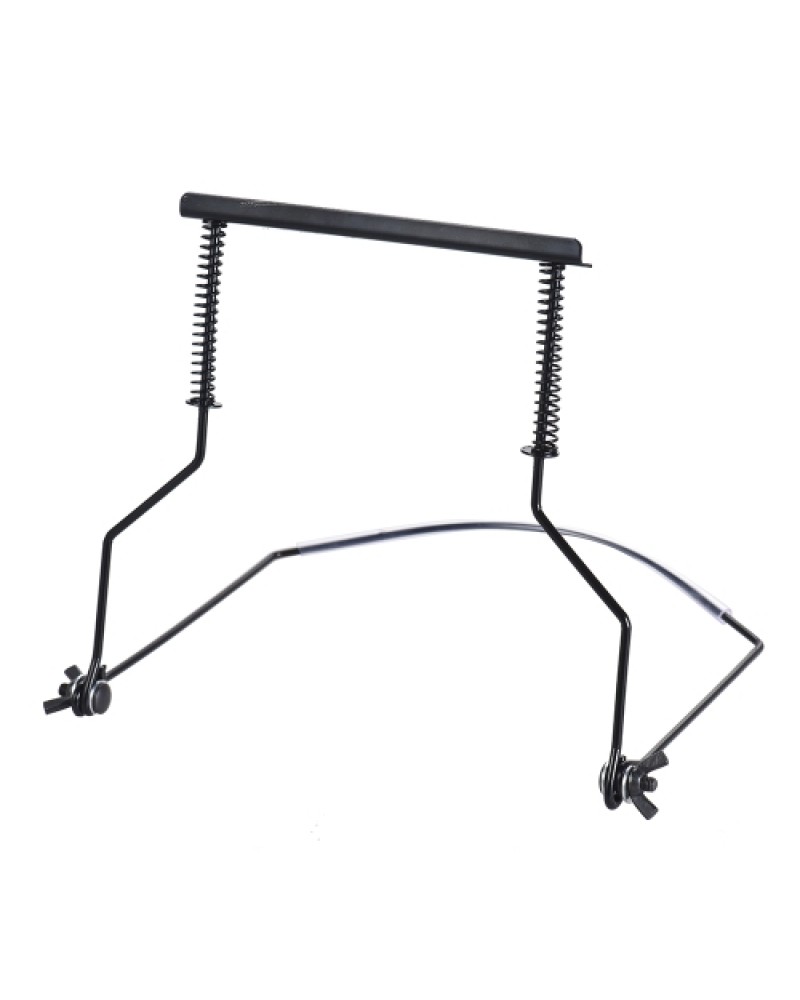 Metal Harmonica Mouth Organ Holder Harmonica Neck Stand Bracket for 10 Hole Harmonicas Hands Free Playing
