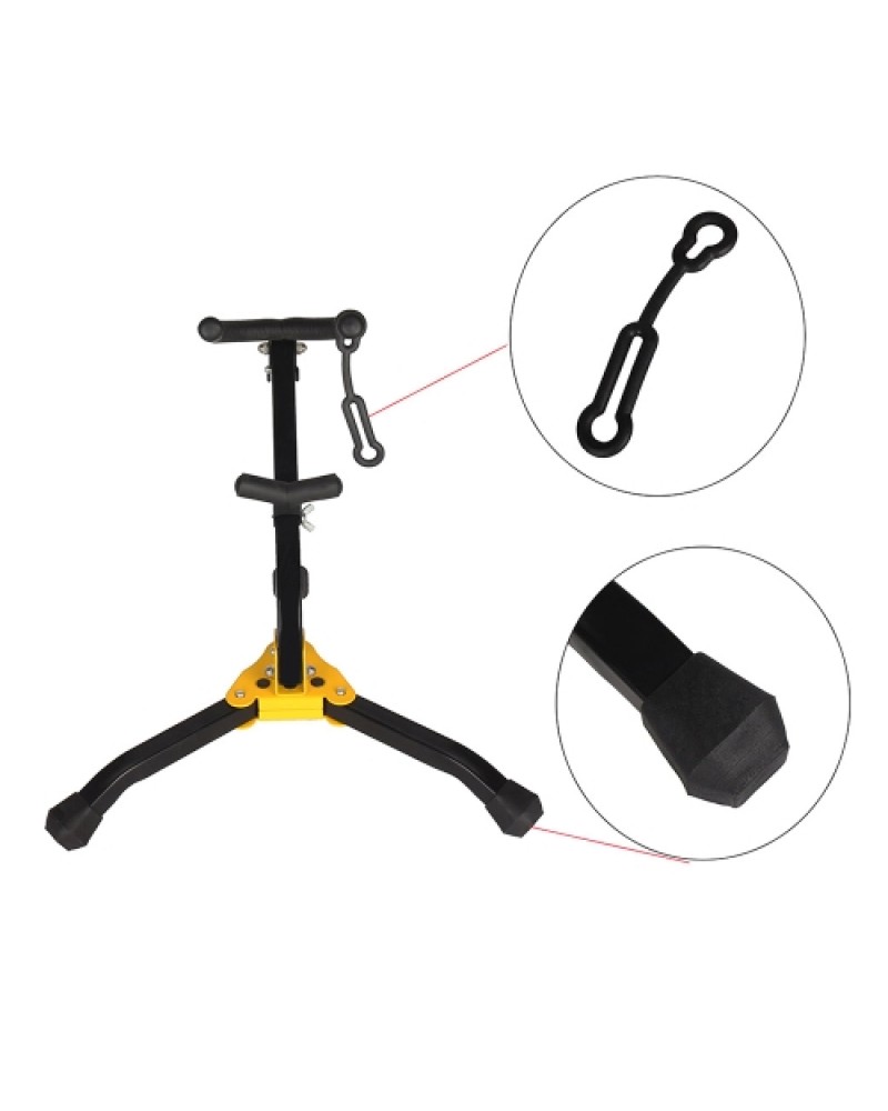 Foldable Tenor Saxophone Alto Sax Metal Floor Stand Tripod Holder