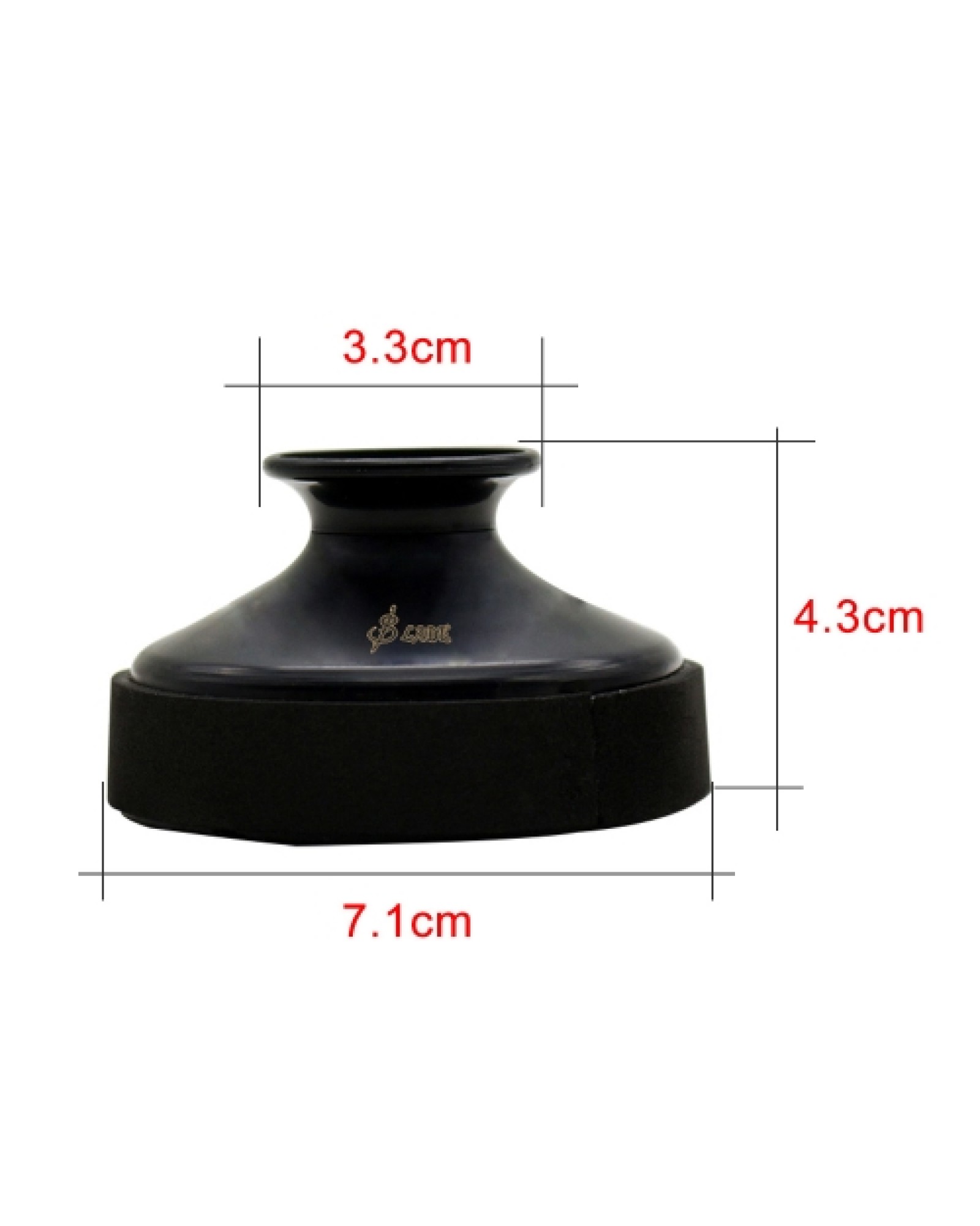 Light-weight ABS Mute Silencer for Alto Saxophone Sax