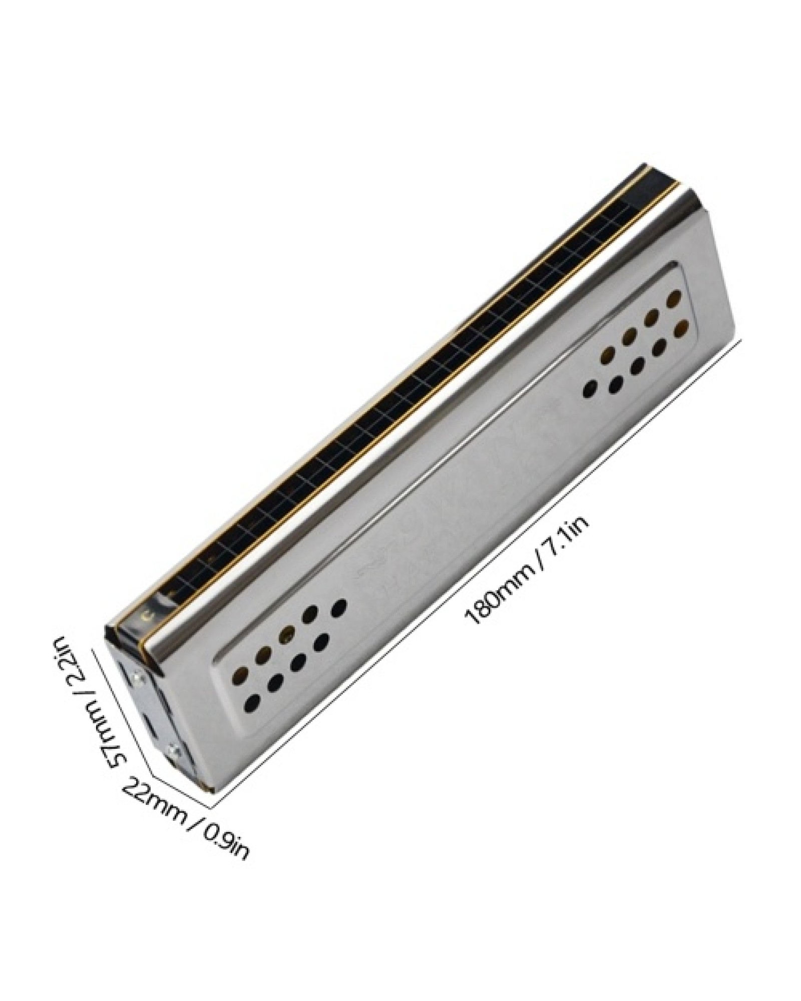 Both Sides Harmonica 24 Holes C And G Double Tones Harmonica Mouth Organ Woodwind Instruments