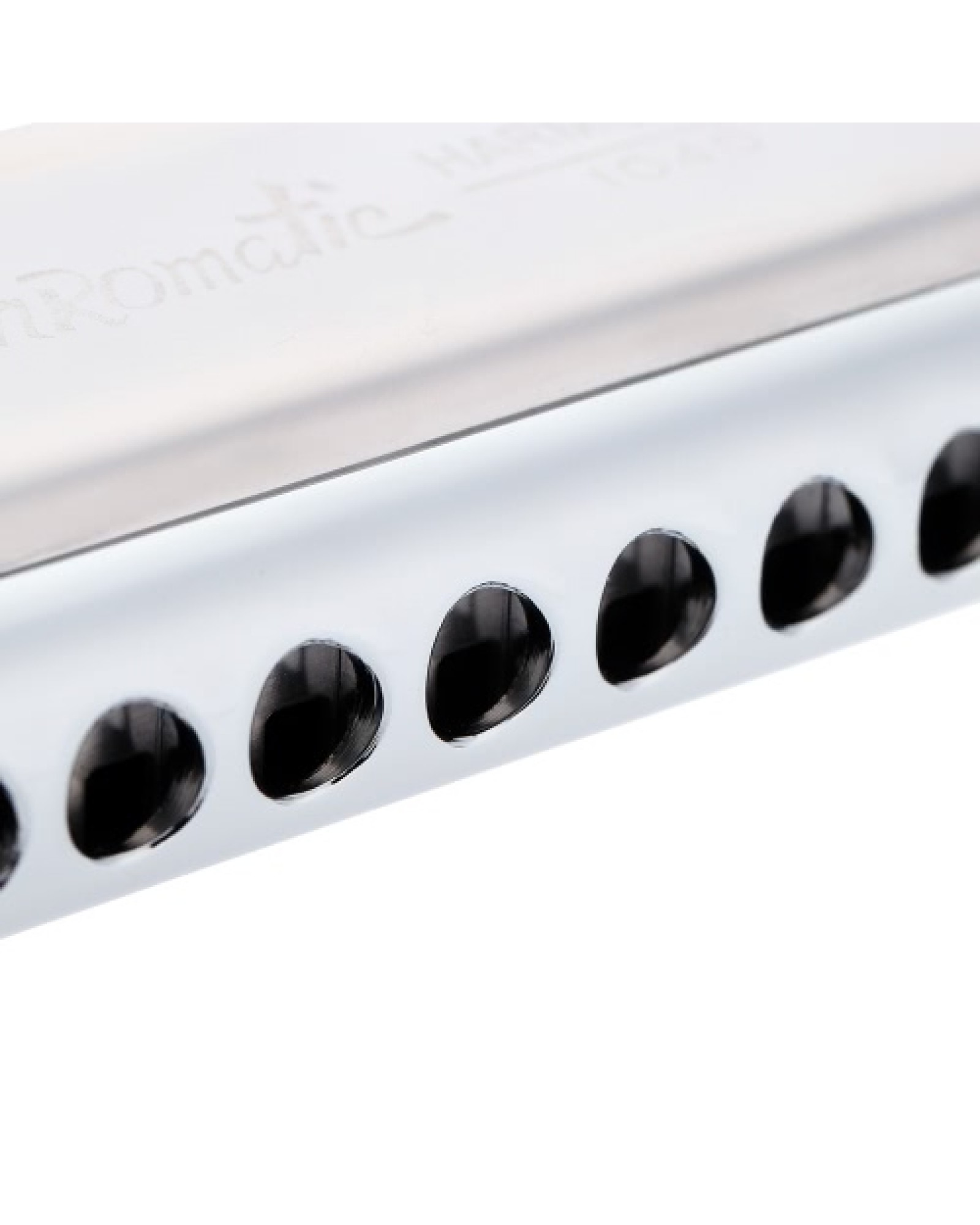 Swan Chromatic Harmonica 10 Holes 40 Tones Key of C Silver with Exquisite Box