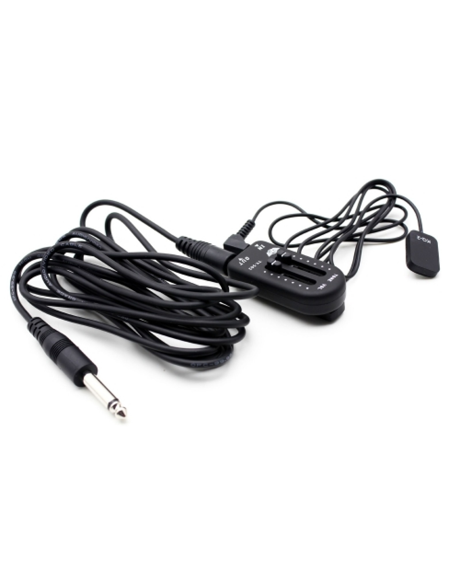 KQ-2 Piezo Contact Pickup Transducer with Volume Controller Tuner Audio Cable Sticker for Guitar Violin Banjo Mandolin Ukulele S