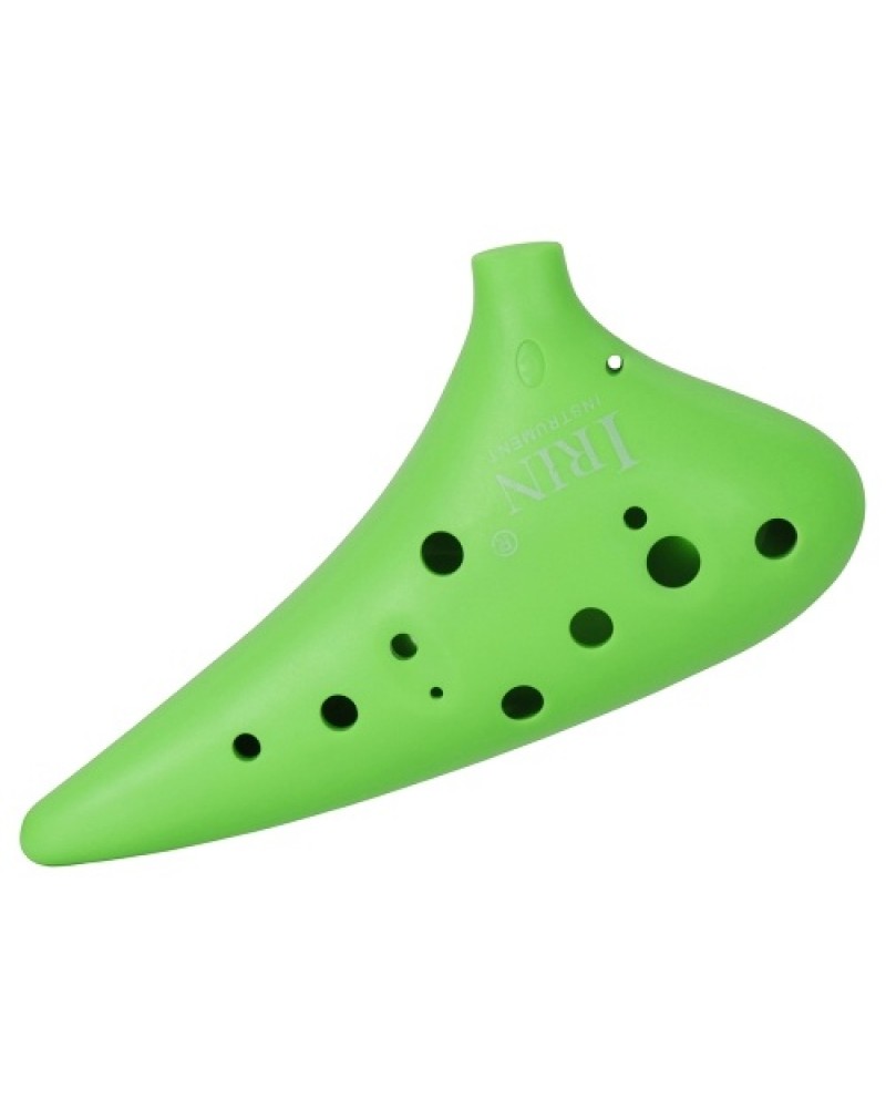 12 Hole Alto C Ocarina Vessel Flute ABS Material Sweet Potato Shape with 2 Protective Bags Musical Gift for Beginners