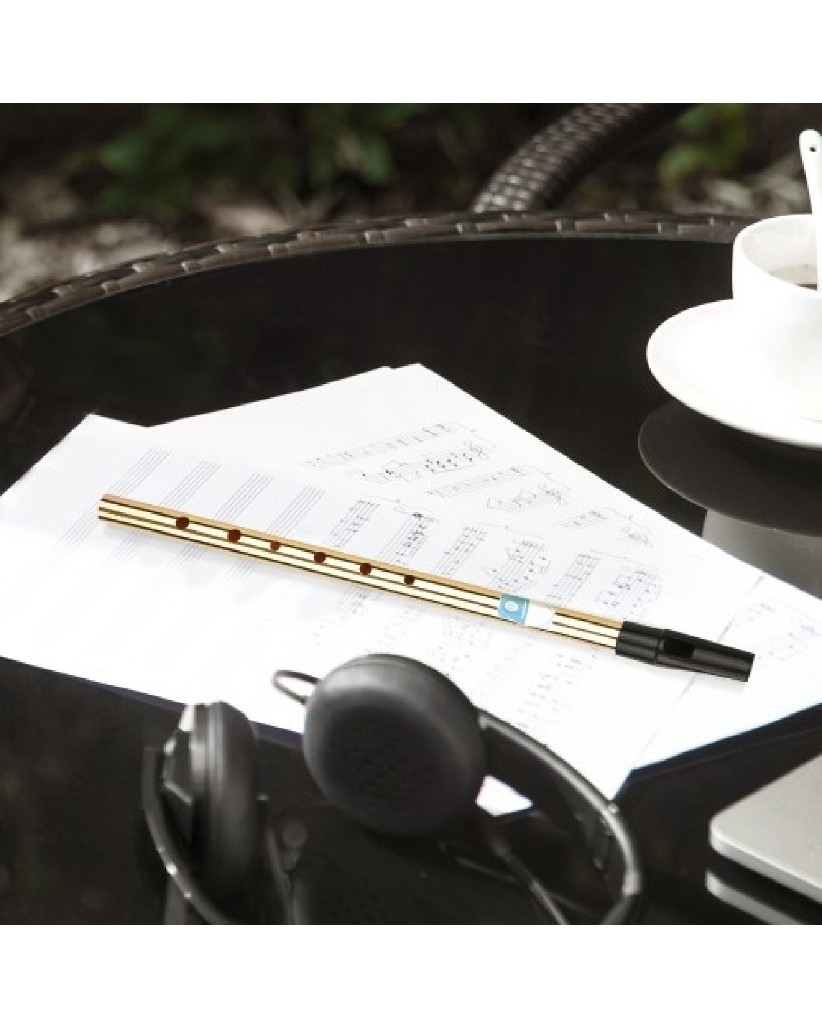 Irish Whistle Flute Key of D 6 Holes Flute Wind Musical Instruments for Beginners Intermediates Experts