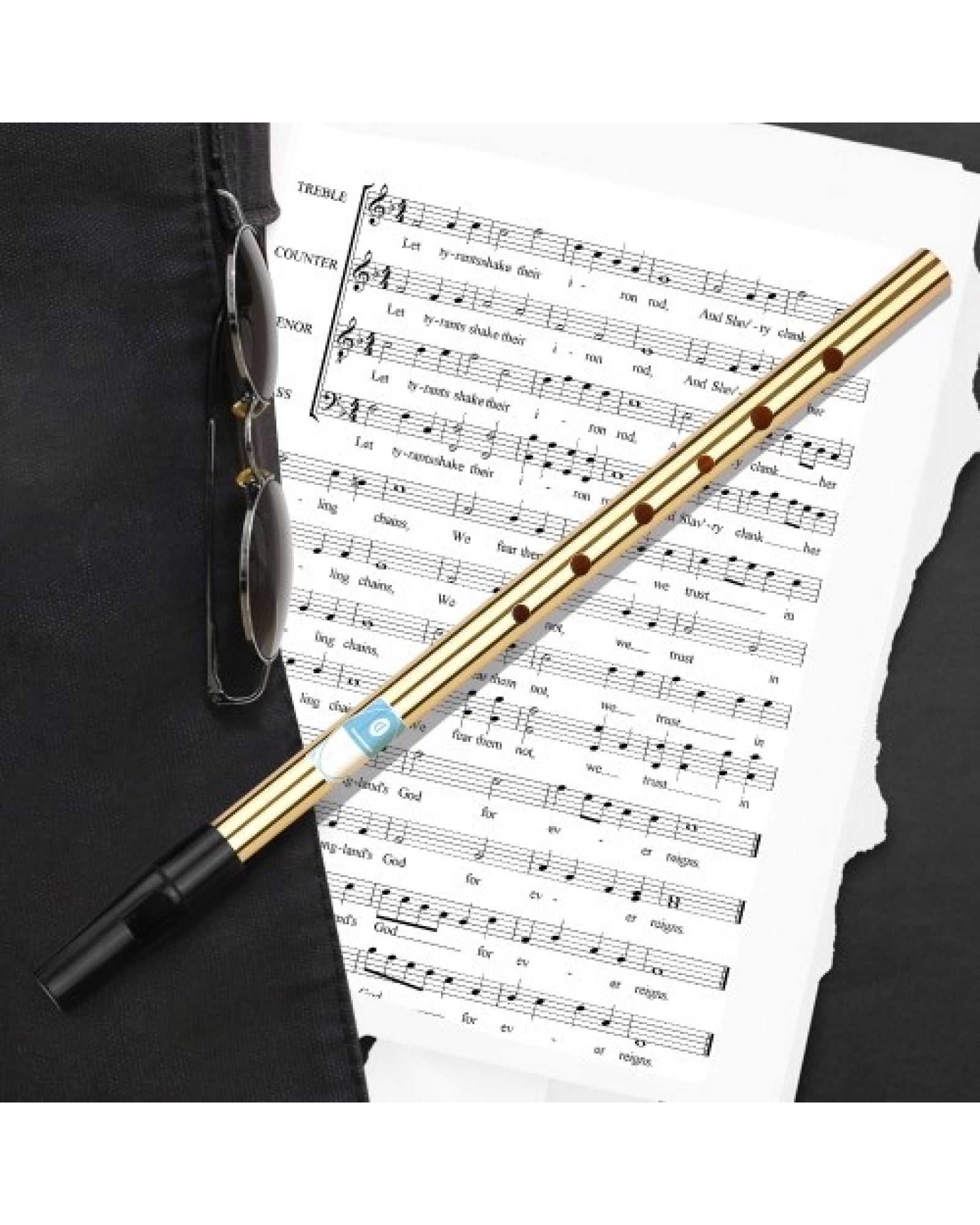 Irish Whistle Flute Key of D 6 Holes Flute Wind Musical Instruments for Beginners Intermediates Experts