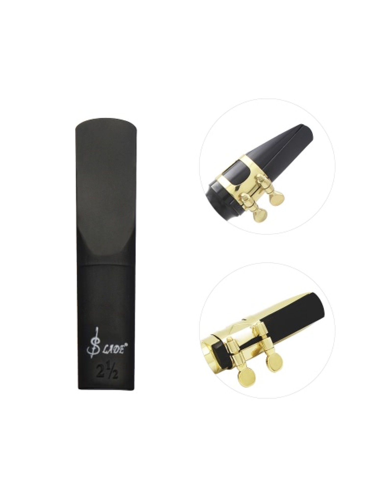 ABS Reed Strength 2.5 for Alto Eb Saxophone Sax Accessory Black