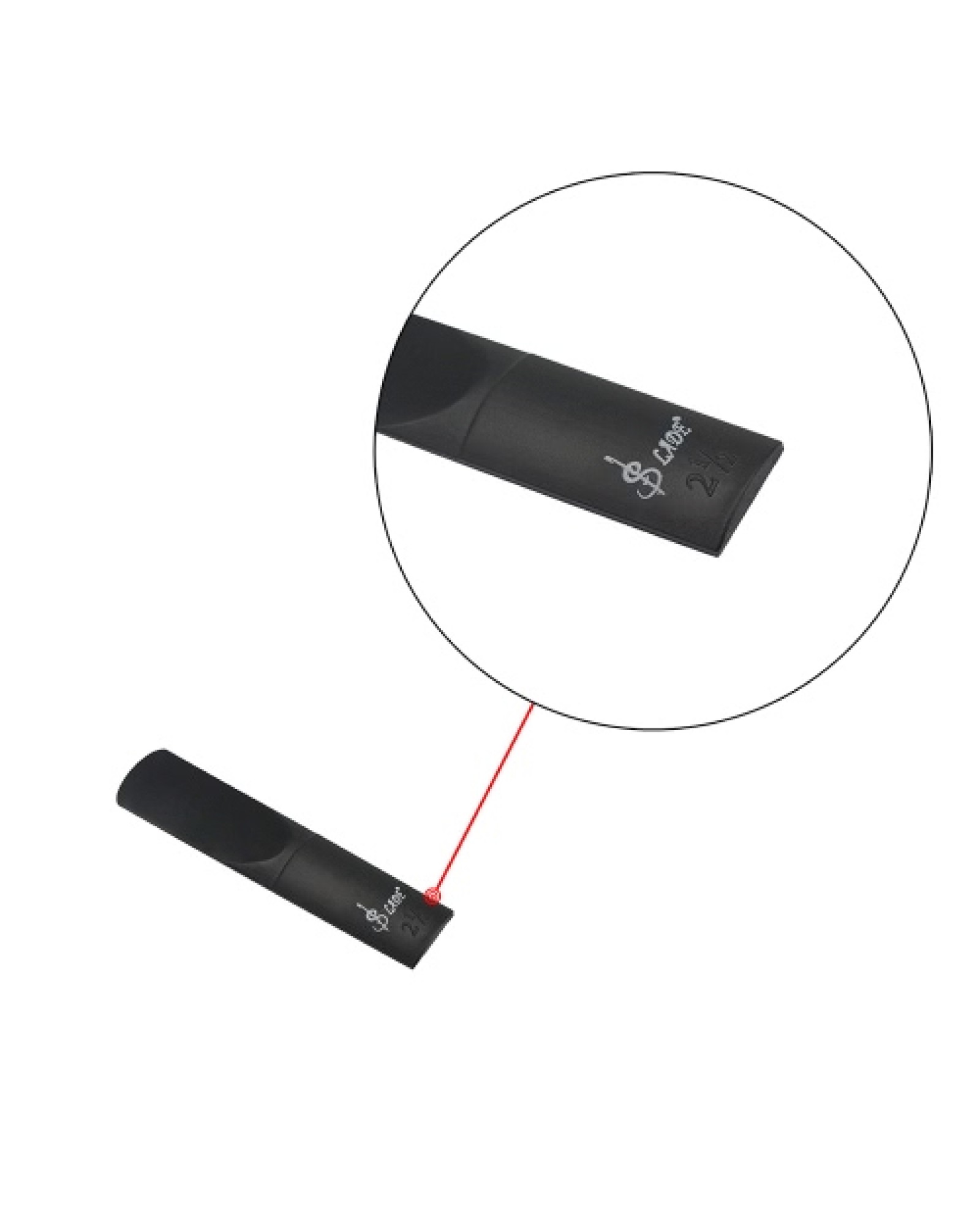 ABS Reed Strength 2.5 for Alto Eb Saxophone Sax Accessory Black