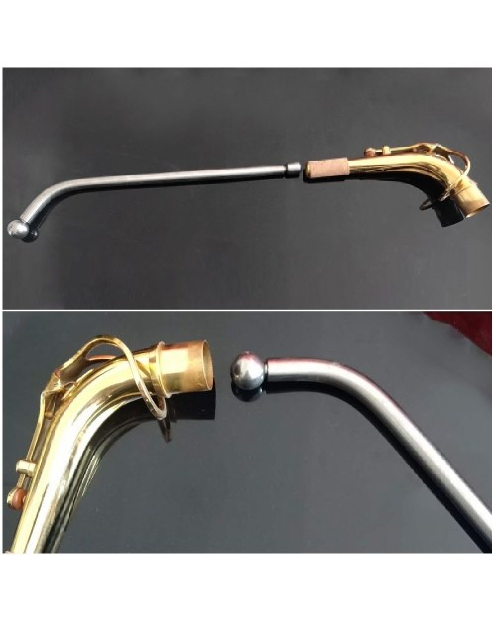 Saxophone Repair Tool Kit with 8pcs Sheet Metal Round Balls Sheet Metal Barrel Ball and Long Rod