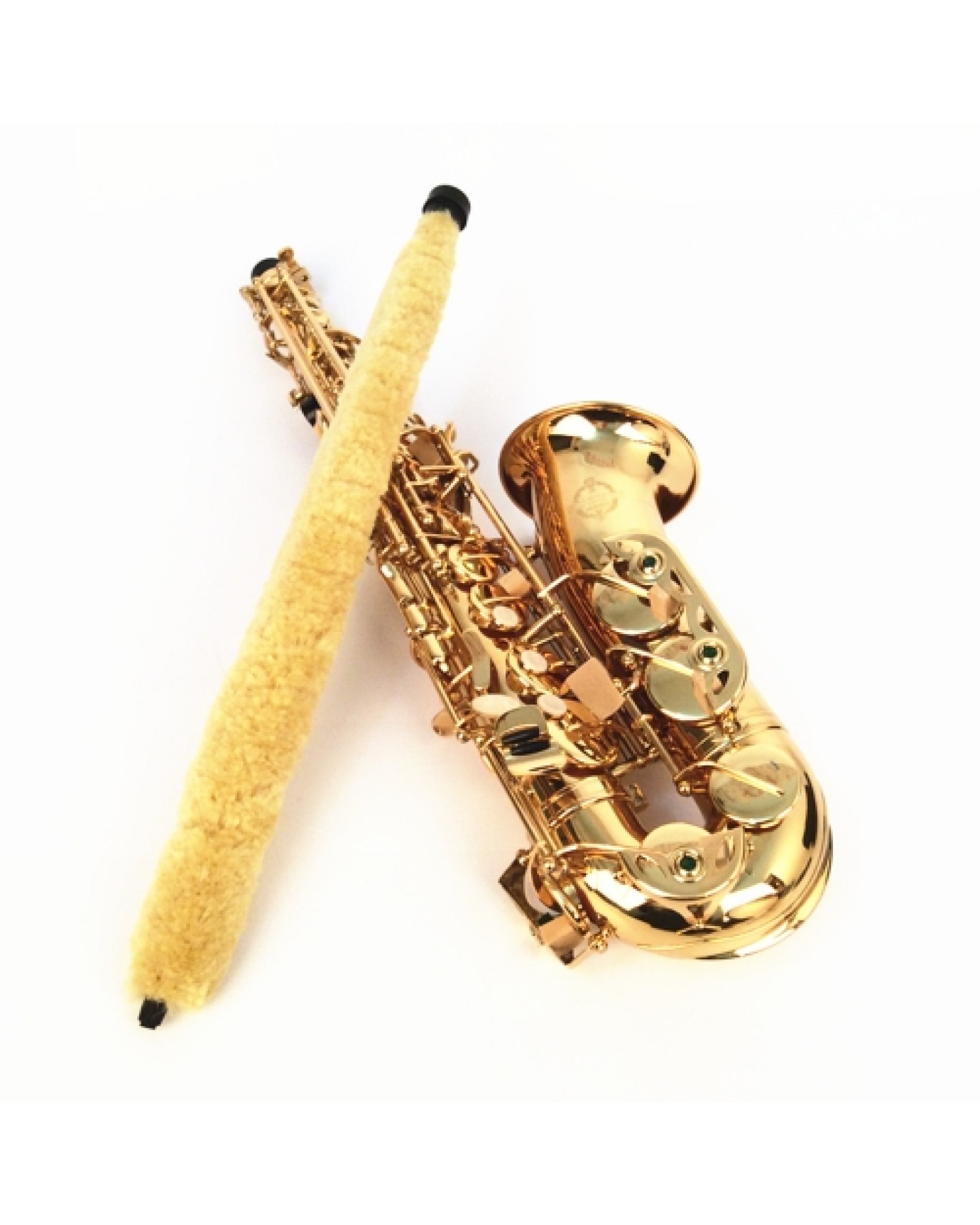 Cleaning Brush Cleaner Pad Saver for Alto Sax Saxophone Soft Durable
