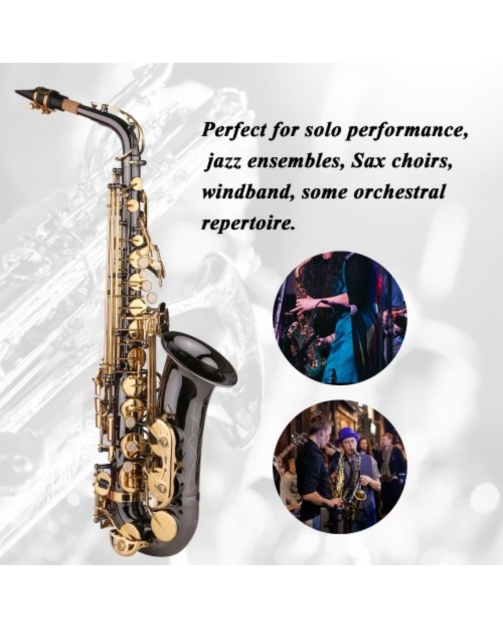 Saxophone Eb E-flat Alto Saxophone Sax