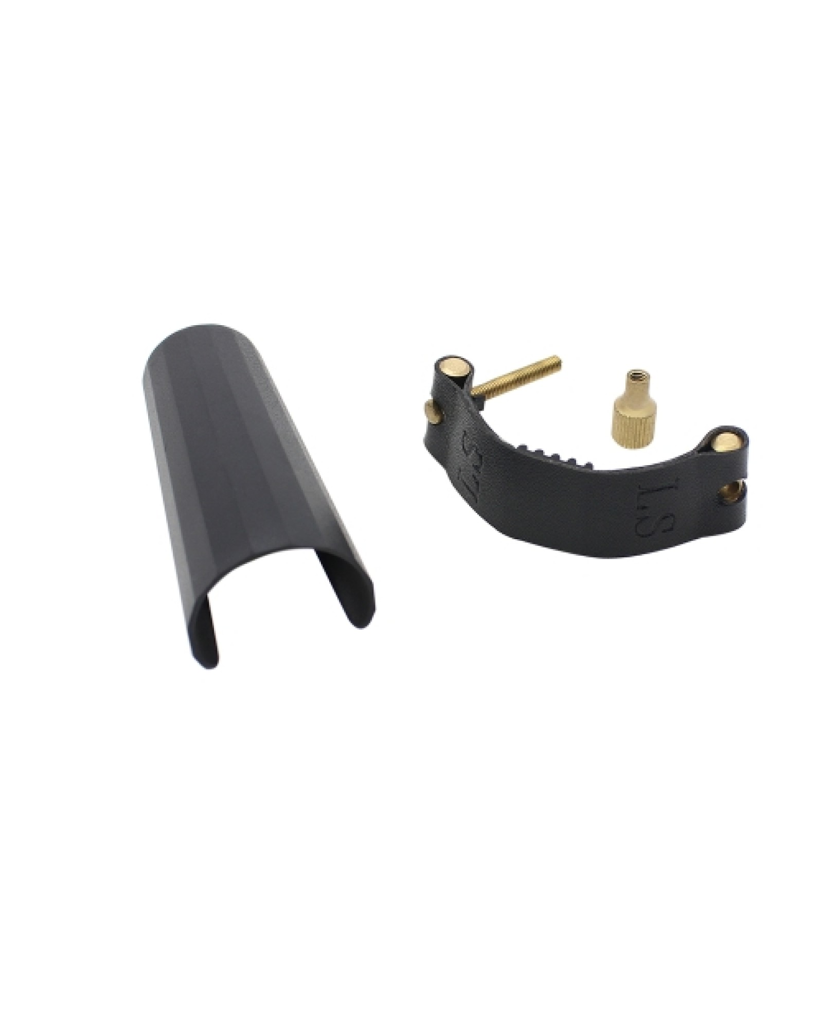 Leather Ligature Fastener with Plastic Cap for Clarinet Bakelite Mouthpiece Durable
