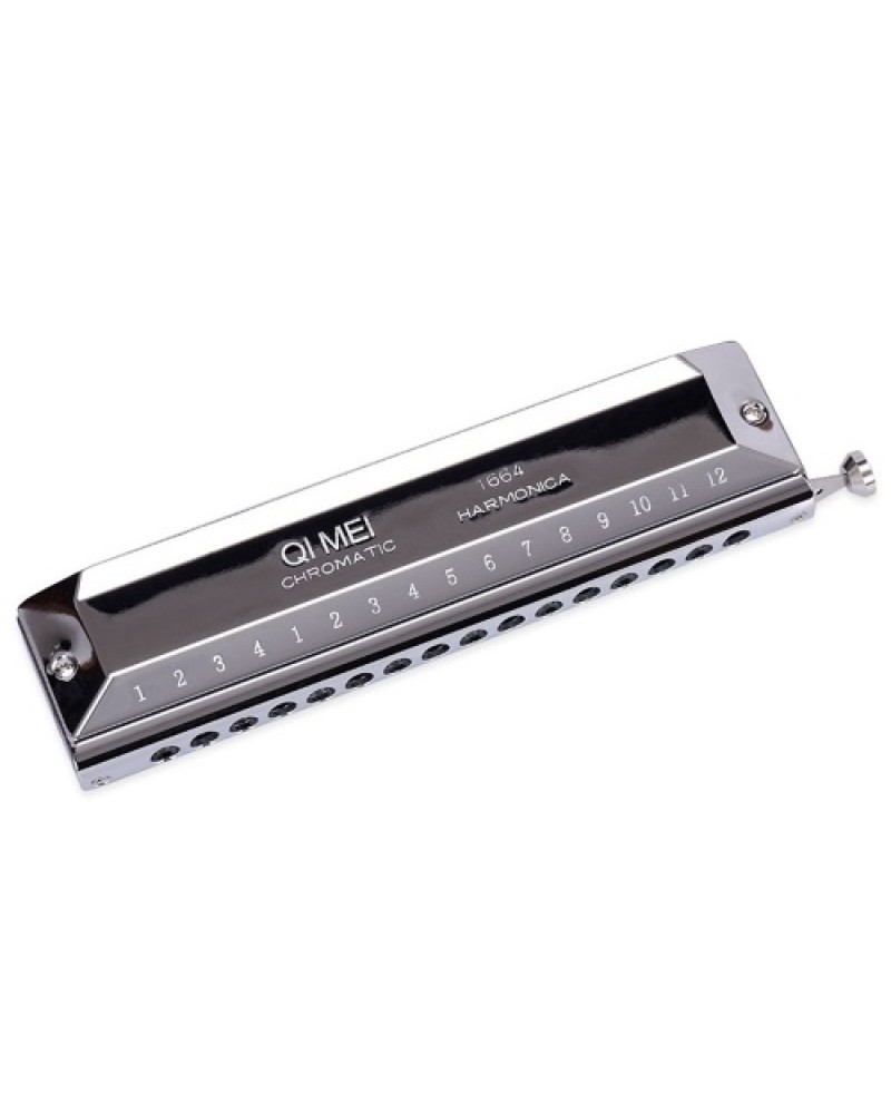 Chromatic Harmonica 16 Holes 64 Tones Mouth Organ Instrumentos Key C Professional Chromatic Harp Musical Instruments