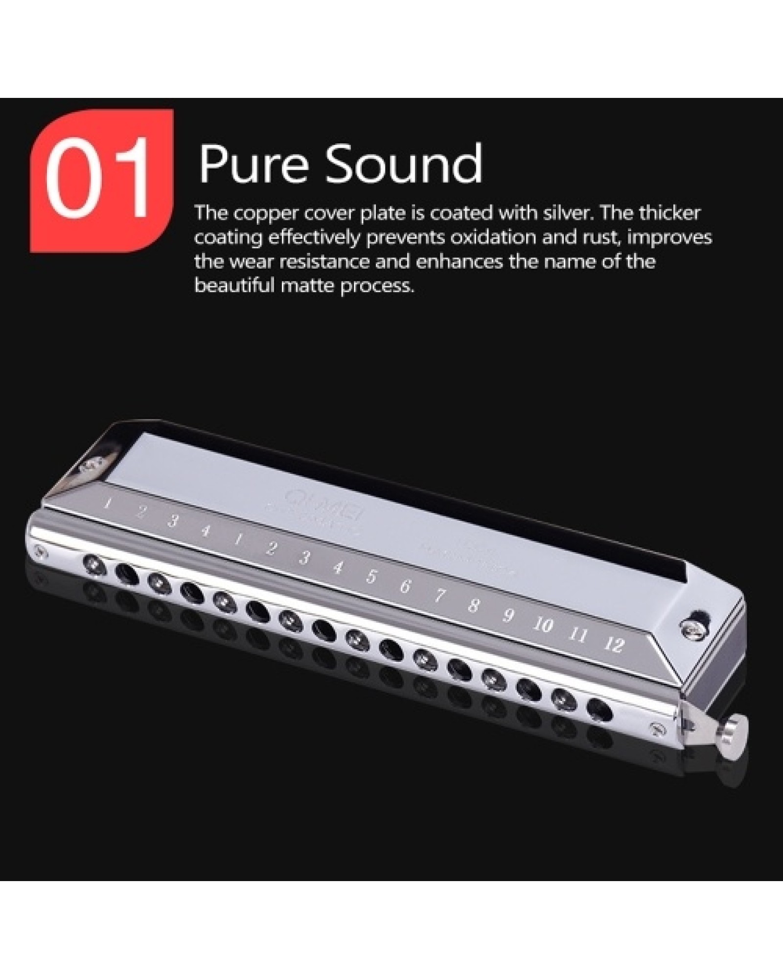 Chromatic Harmonica 16 Holes 64 Tones Mouth Organ Instrumentos Key C Professional Chromatic Harp Musical Instruments