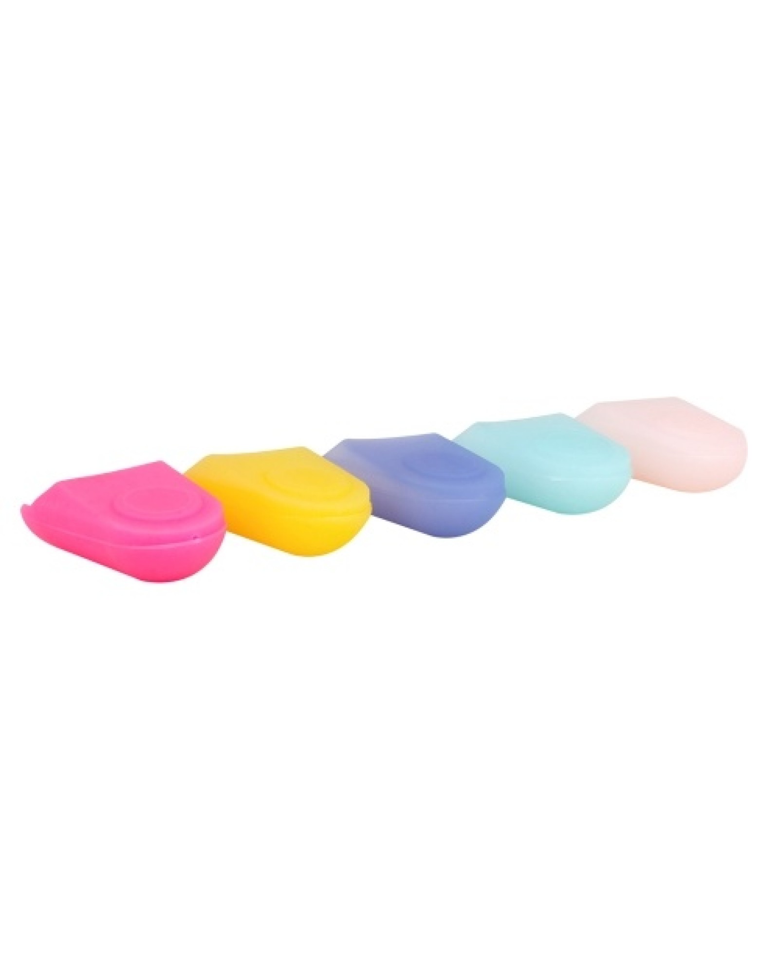 5 PCS Mouthpiece Protective Cap Saxophone Clarinet Mouthpiece Silicone Protector Wind Instrument Accessories (Random Color)