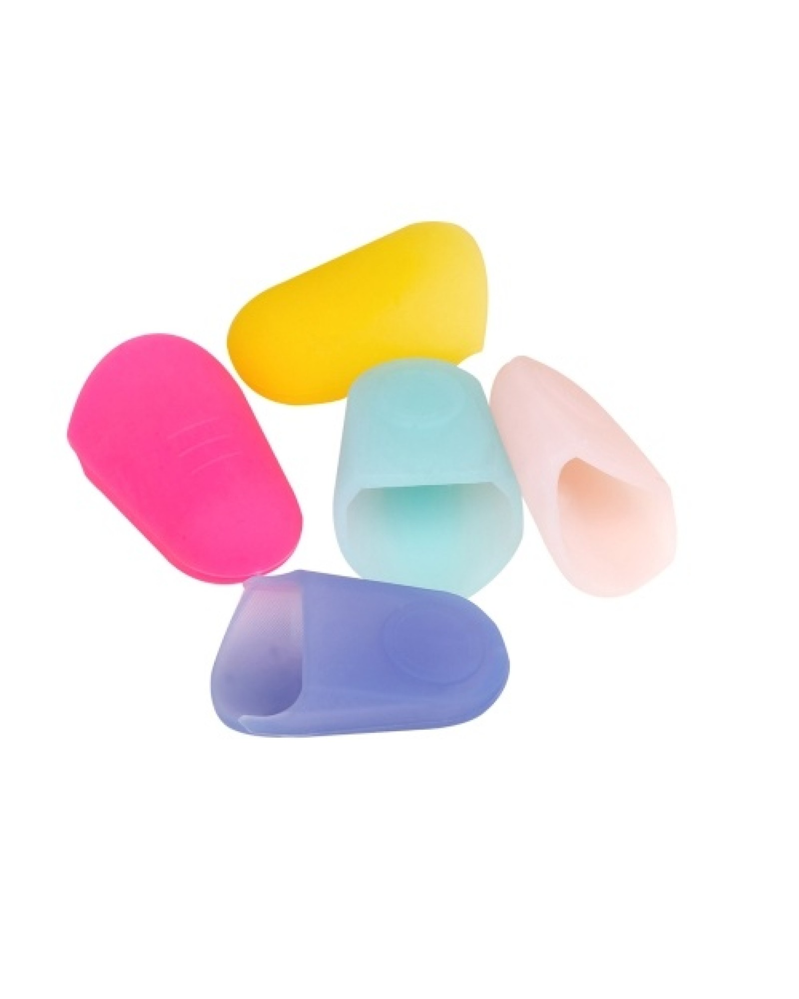 5 PCS Mouthpiece Protective Cap Saxophone Clarinet Mouthpiece Silicone Protector Wind Instrument Accessories (Random Color)