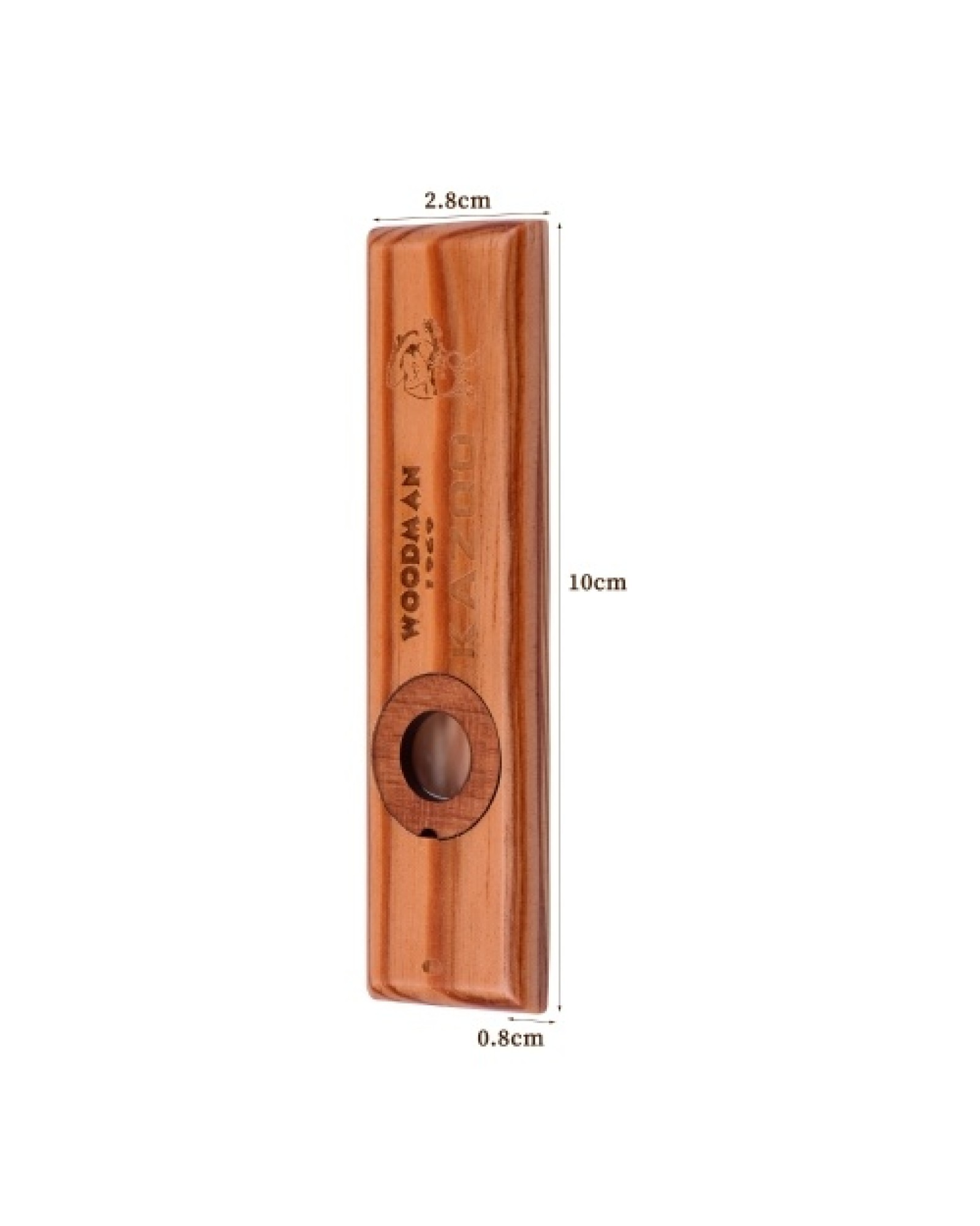 Handmade Wooden Kazoo Wood Harmonica
