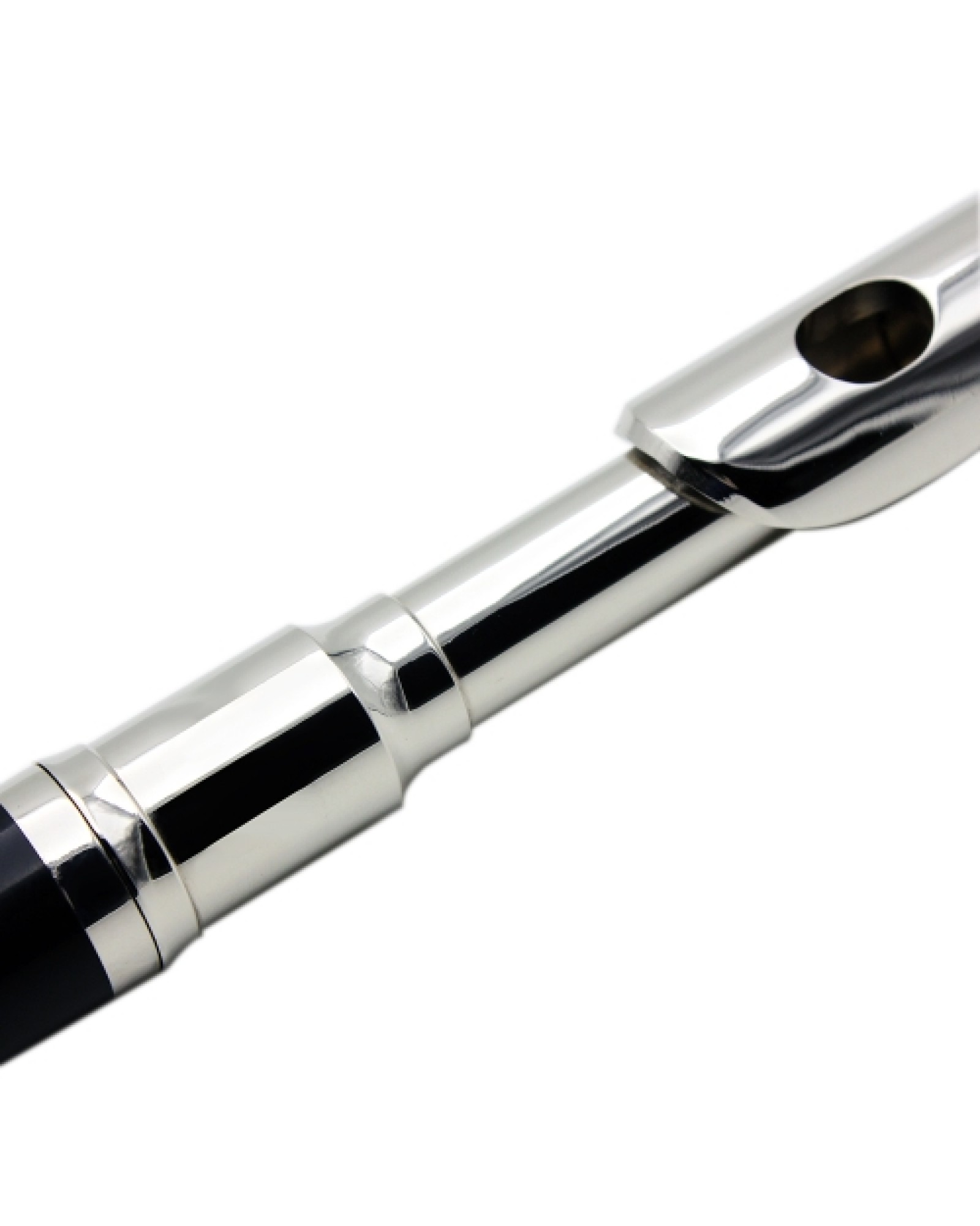 Piccolo Ottavino Half-size Flute Cupronickel Silver Plated C Key Tone with Cork Grease Polish Cloth Cleaning Stick Padded Box  C