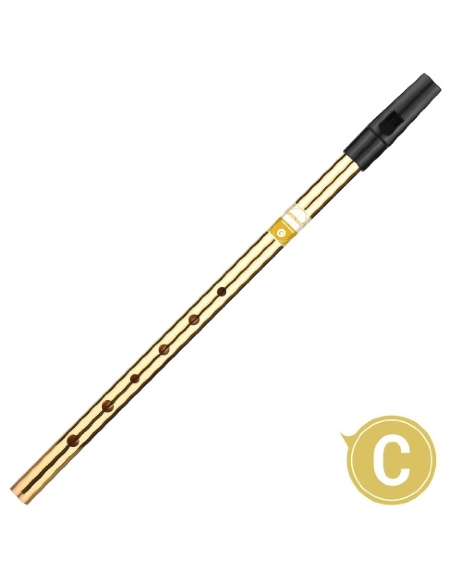 Irish Whistle Flute Key of C 6 Holes Flute Wind Musical Instruments for Beginners Intermediates Experts