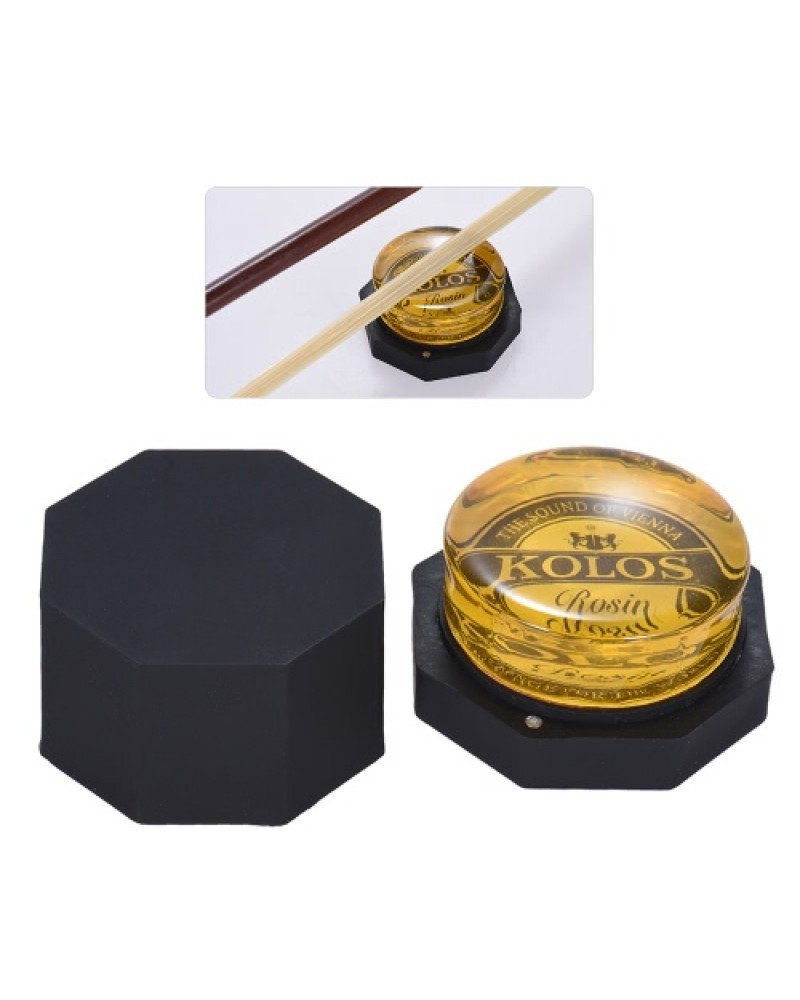 High-Class Low Dust Red Rosin Colophony Transparent Rounded Universal for Bowed String Musical Instrument Violin Viola Cello Erh