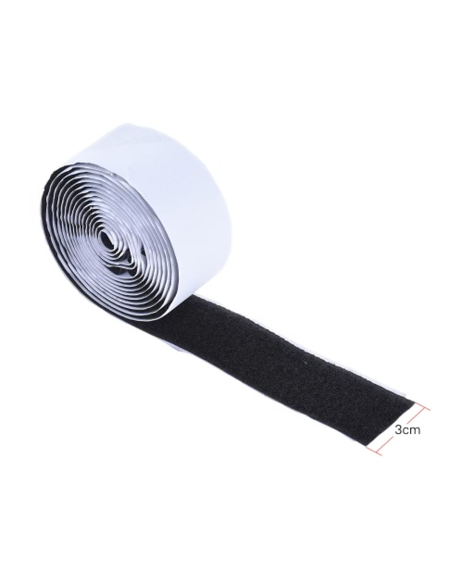 Pedalboard Pedal Mounting Tape Fastener Length 2M Width 3CM for Guitar Pedal Board, 2-Pack (1 Hook + 1 Loop)