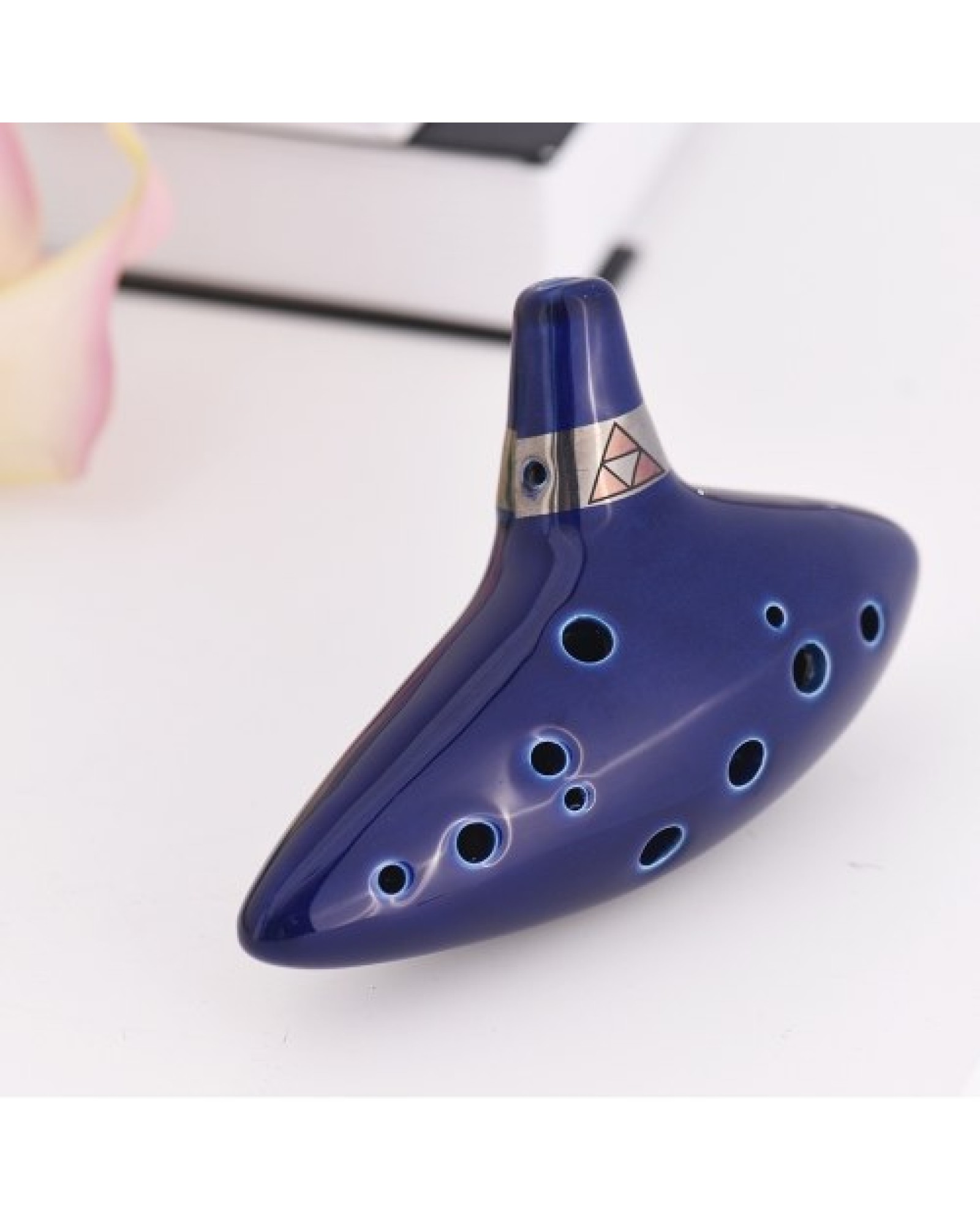 Ceramic Alto C Vessel Flute Wind Musical Instrument