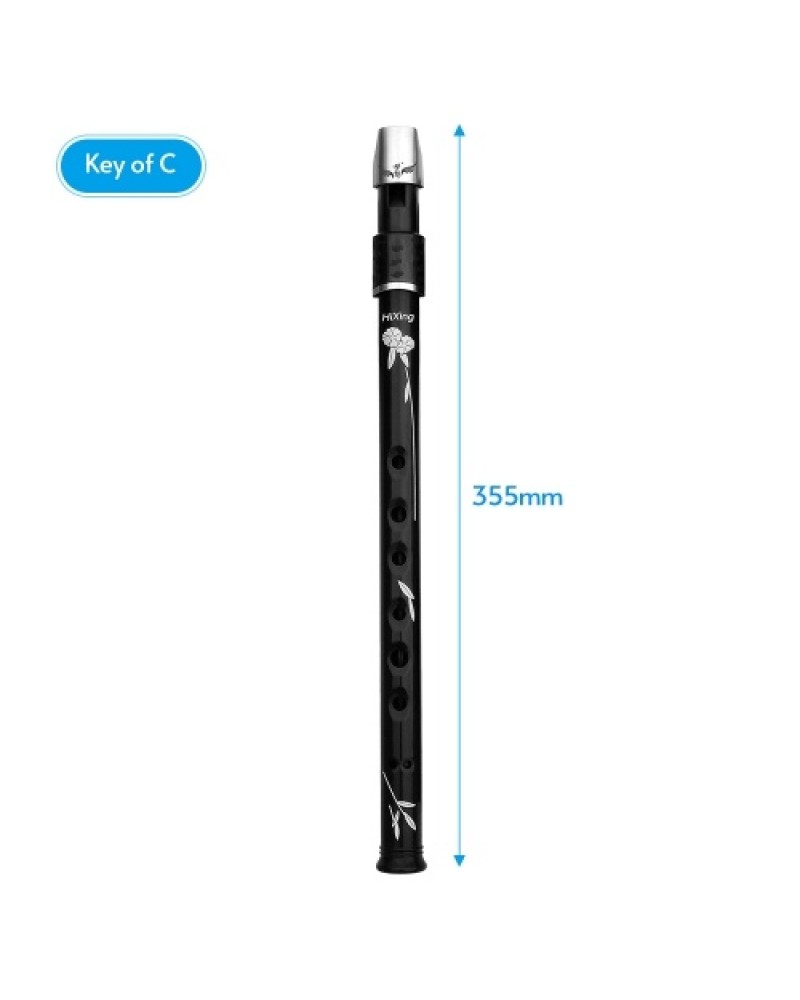 Lightweight Irish Whistle Tin Whistle Flute Recorder Instrument C key