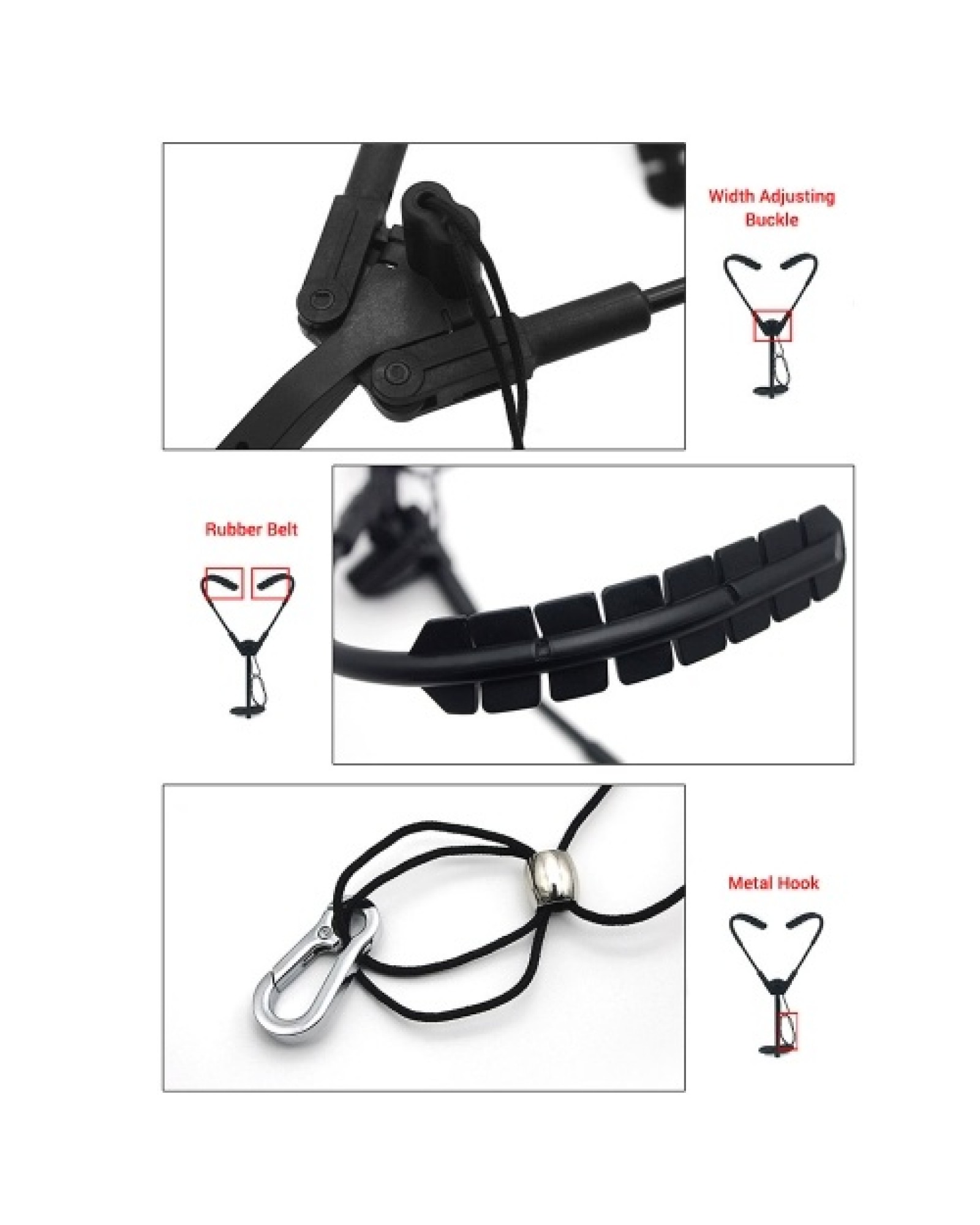 Comfortable Saxophone Shoulder Strap Sax Harness Strap Adjustable for Alto/Tenor/Soprano Saxophones