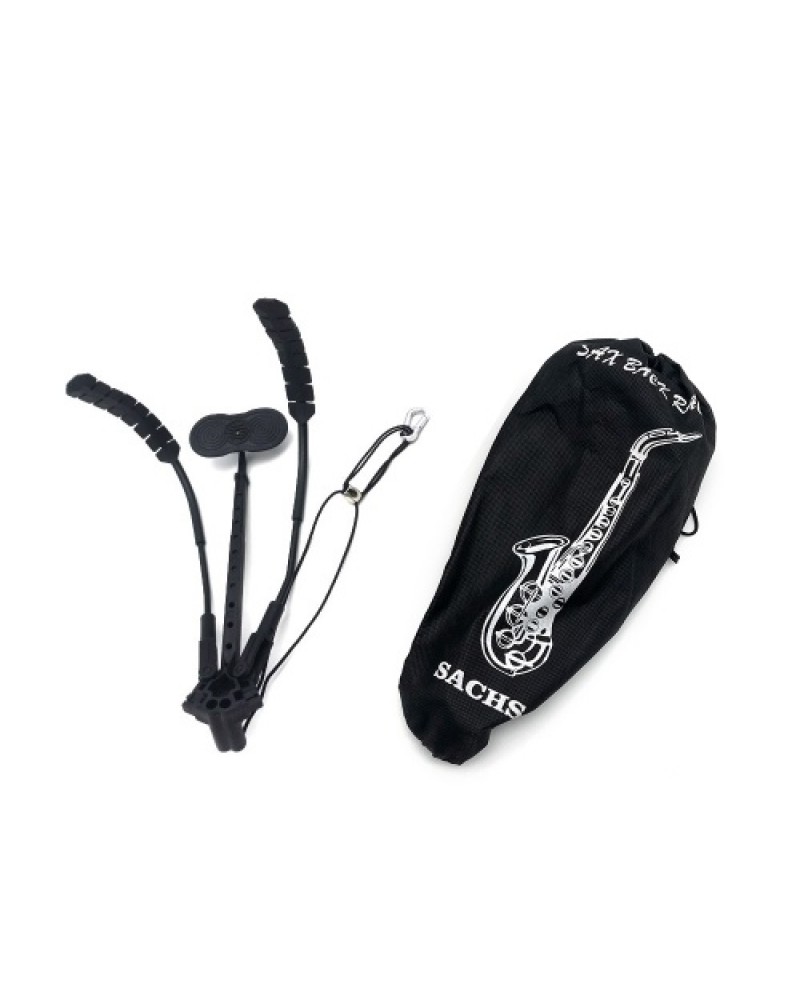 Comfortable Saxophone Shoulder Strap Sax Harness Strap Adjustable for Alto/Tenor/Soprano Saxophones
