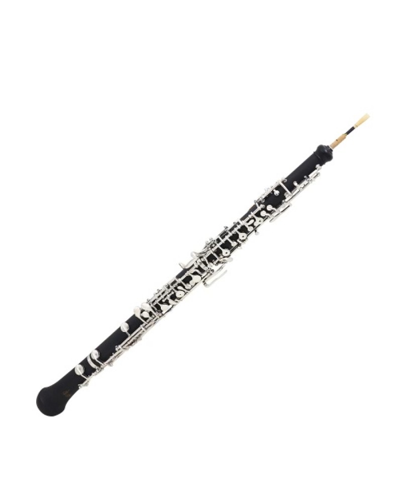 Professional Oboe C Key Cupronickel Plated Silver Woodwind Musical Instrument