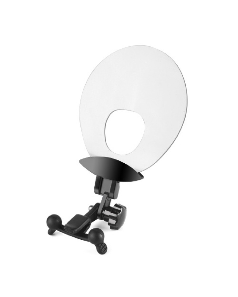 Plastic Saxophone Deflector Sound Deflector Shield with Mute &amp; Reflect Sound Functions for Wind Instrument