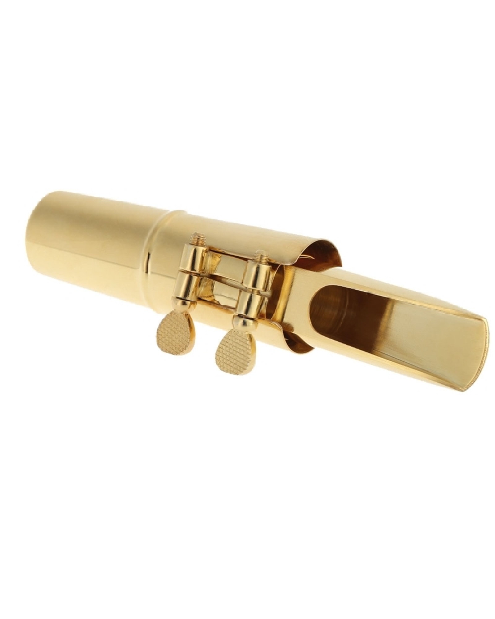 Jazz Tenor Sax Saxophone 5C Mouthpiece Metal with Mouthpiece Patches Pads Cushions Cap Buckle Gold Plating