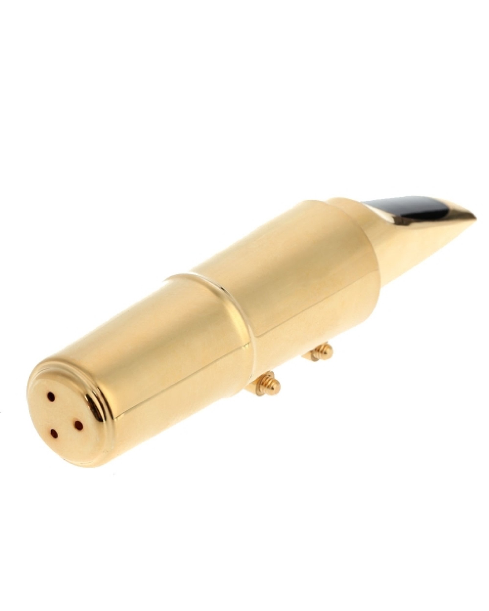 Jazz Tenor Sax Saxophone 5C Mouthpiece Metal with Mouthpiece Patches Pads Cushions Cap Buckle Gold Plating