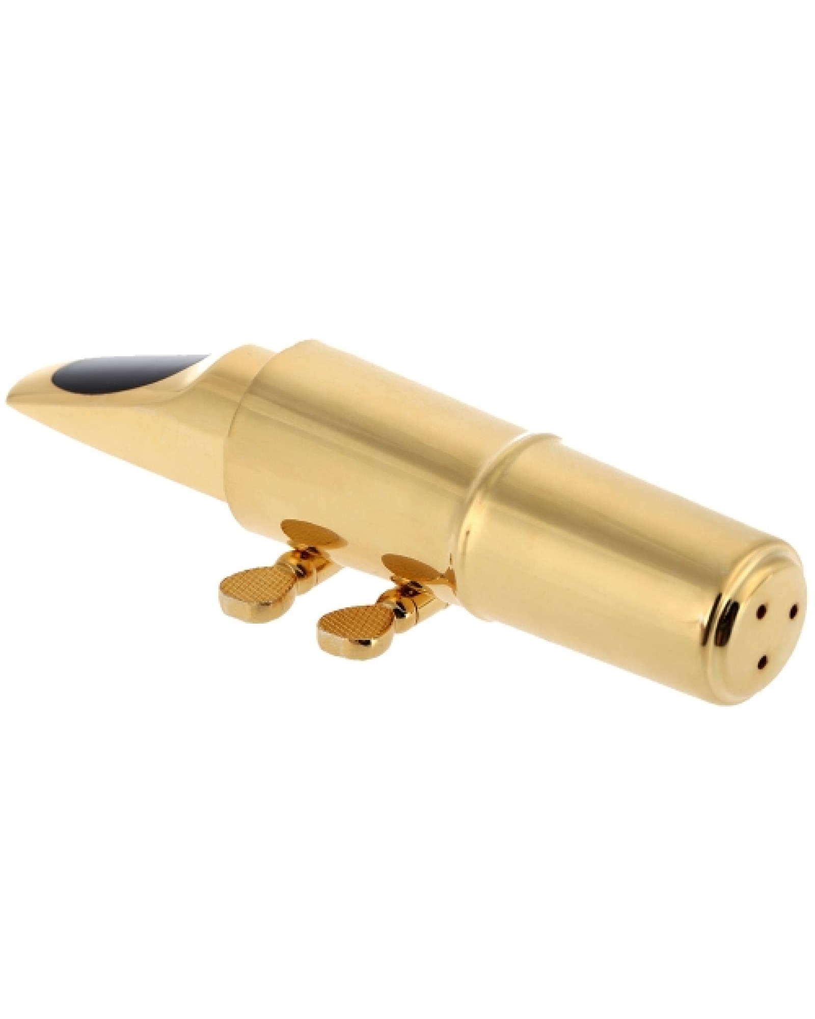 Jazz Tenor Sax Saxophone 5C Mouthpiece Metal with Mouthpiece Patches Pads Cushions Cap Buckle Gold Plating
