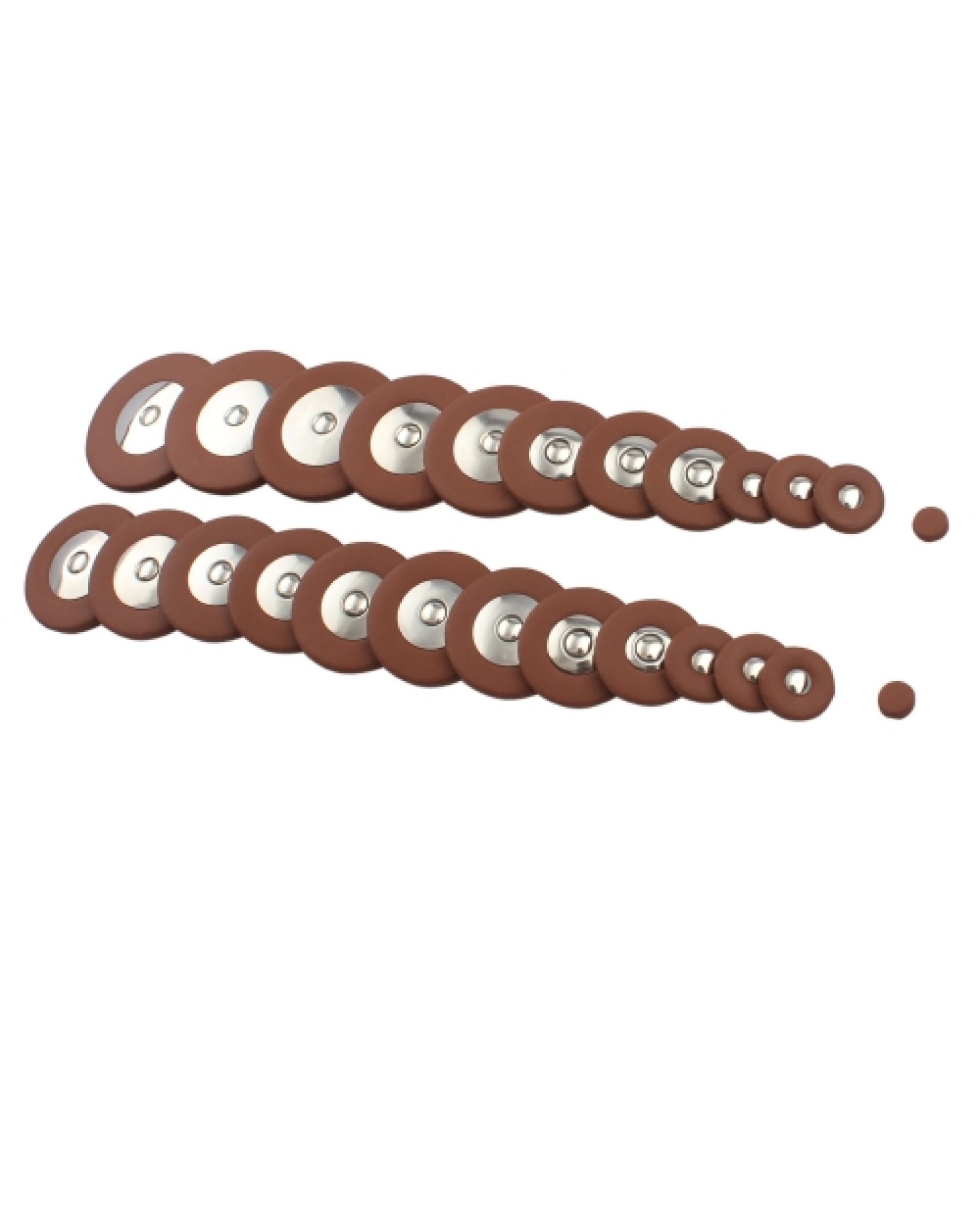 25pcs Sax Leather Pads Replacement for Tenor Saxophone