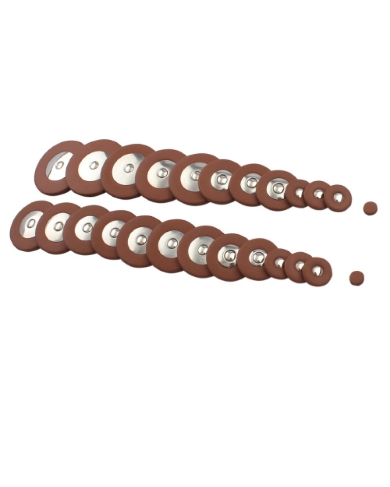 25pcs Sax Leather Pads Replacement for Tenor Saxophone