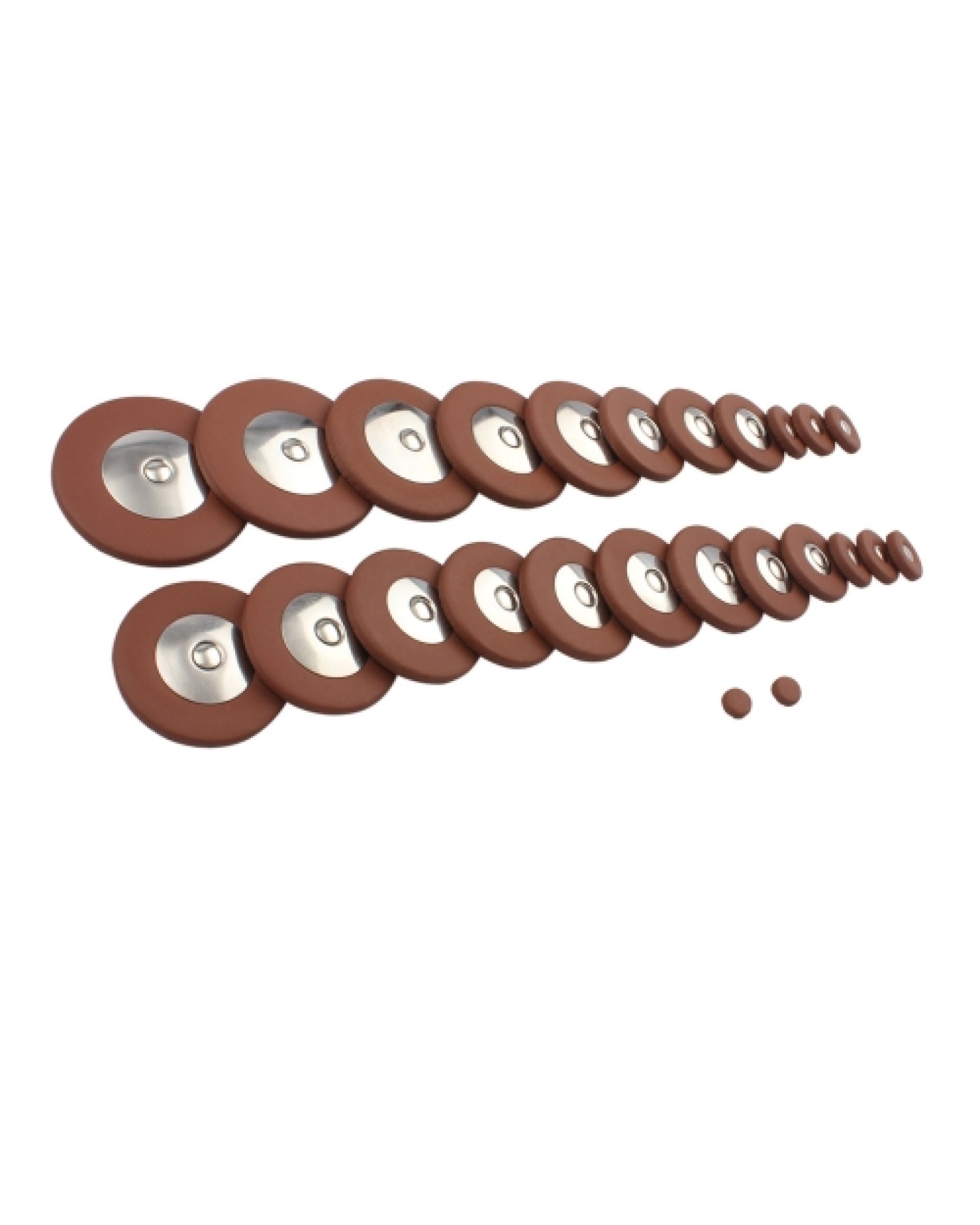 25pcs Sax Leather Pads Replacement for Tenor Saxophone
